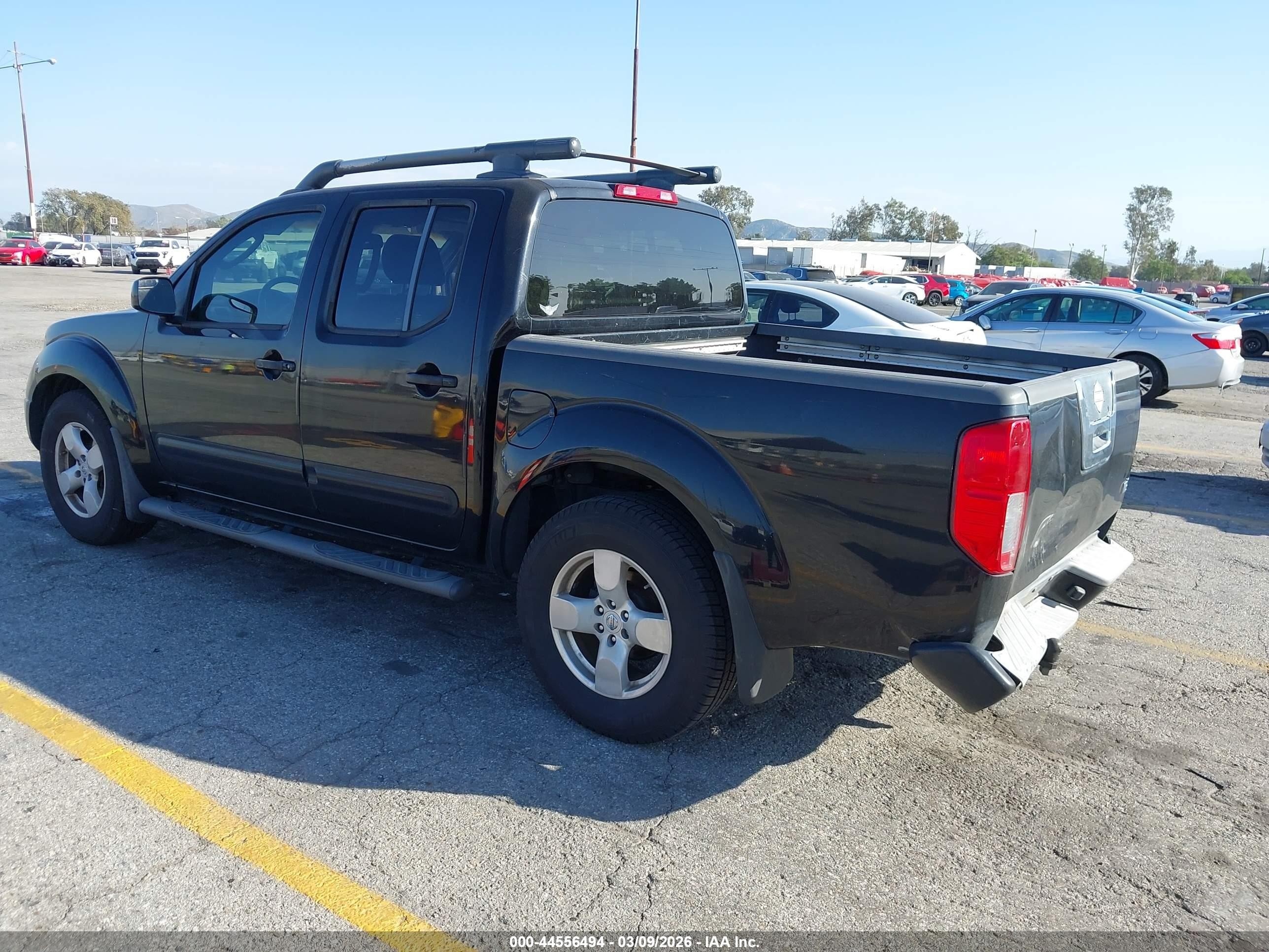 2007 Nissan Frontier Le Black vin: 1N6AD07U37C441659
