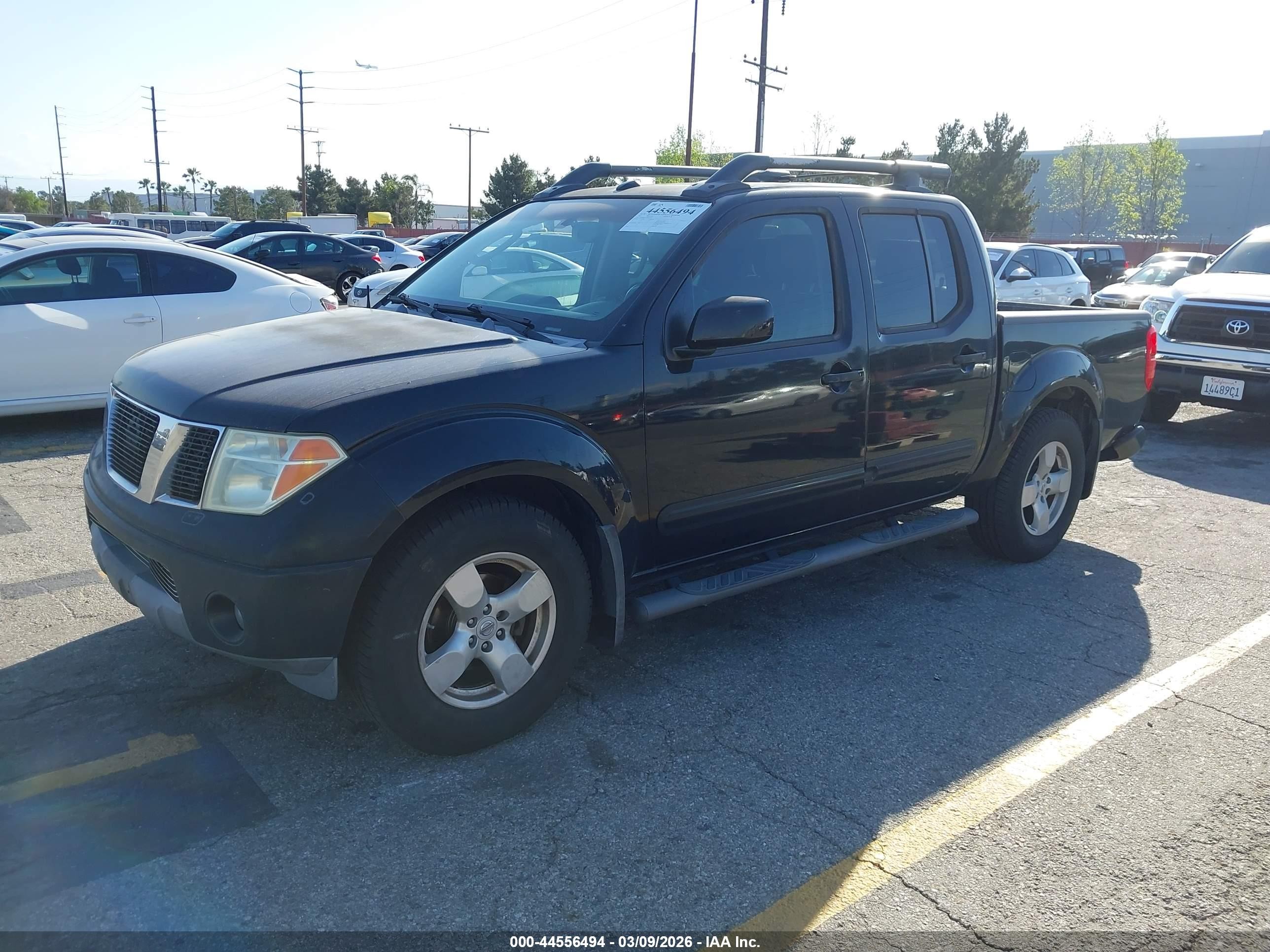 2007 Nissan Frontier Le Black vin: 1N6AD07U37C441659
