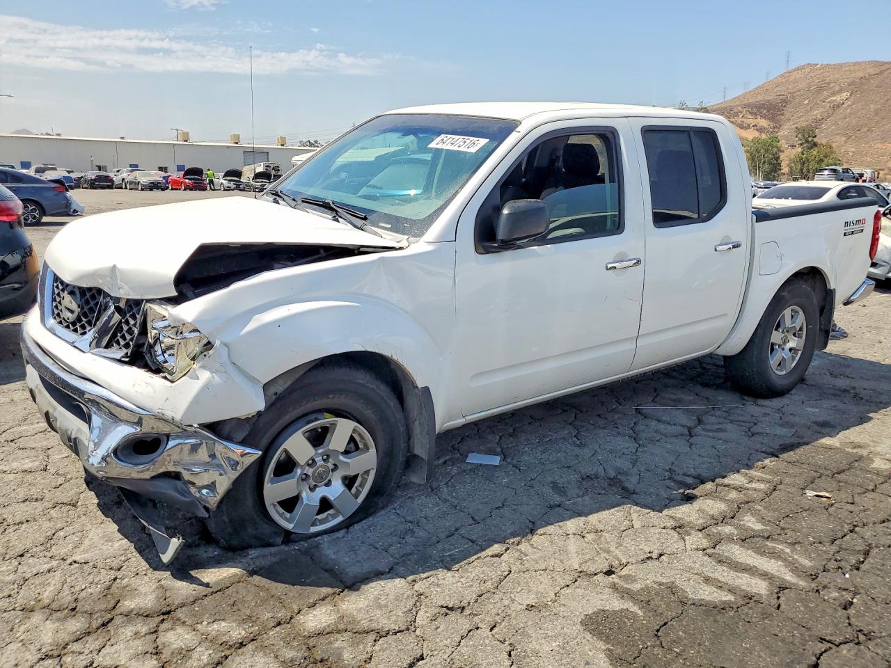 2008 Nissan Frontier Se V6 Белый vin: 1N6AD07U38C408131