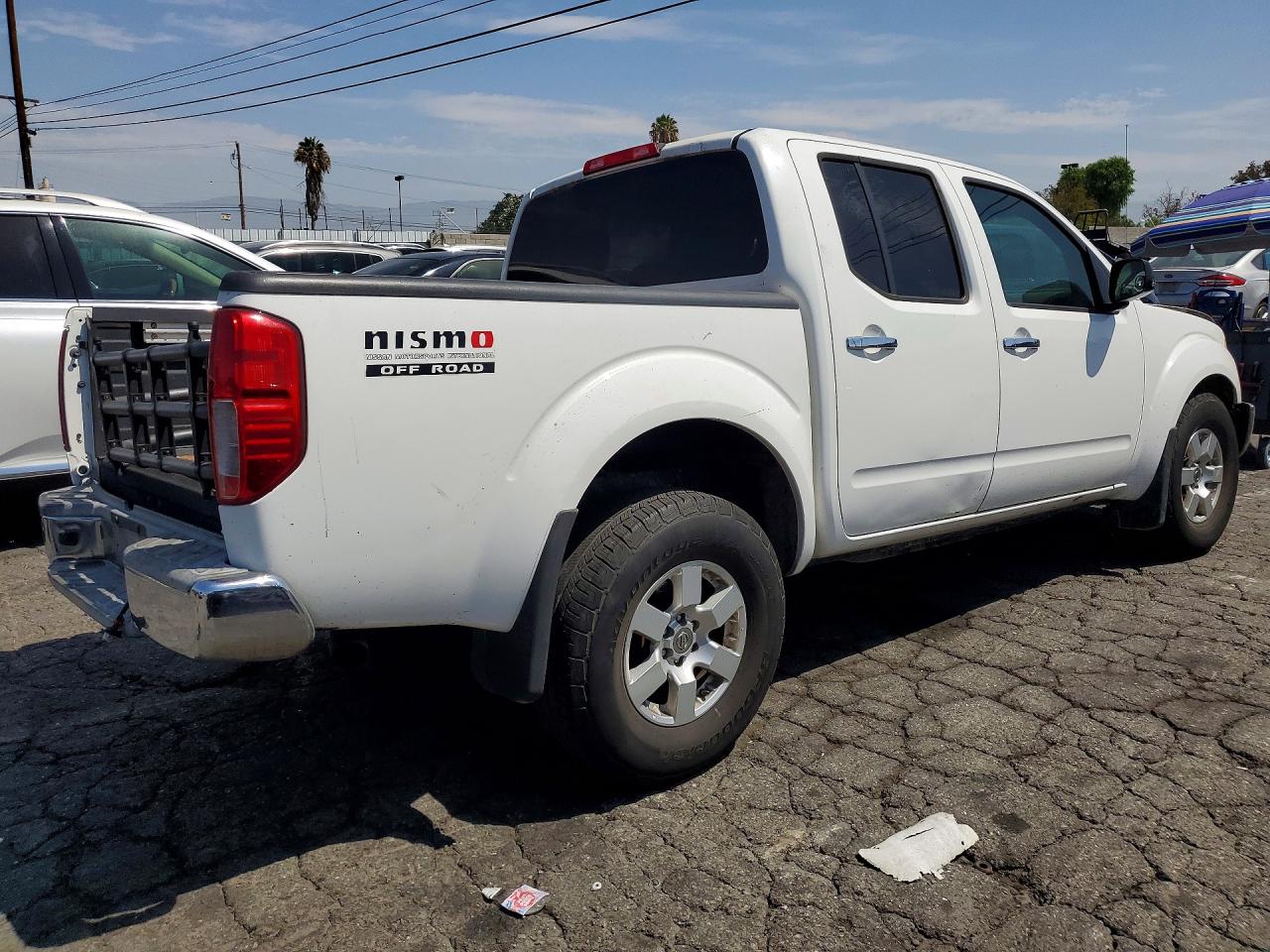 2008 Nissan Frontier Se V6 White vin: 1N6AD07U38C408131