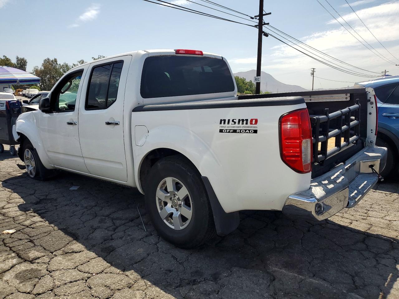 2008 Nissan Frontier Se V6 White vin: 1N6AD07U38C408131