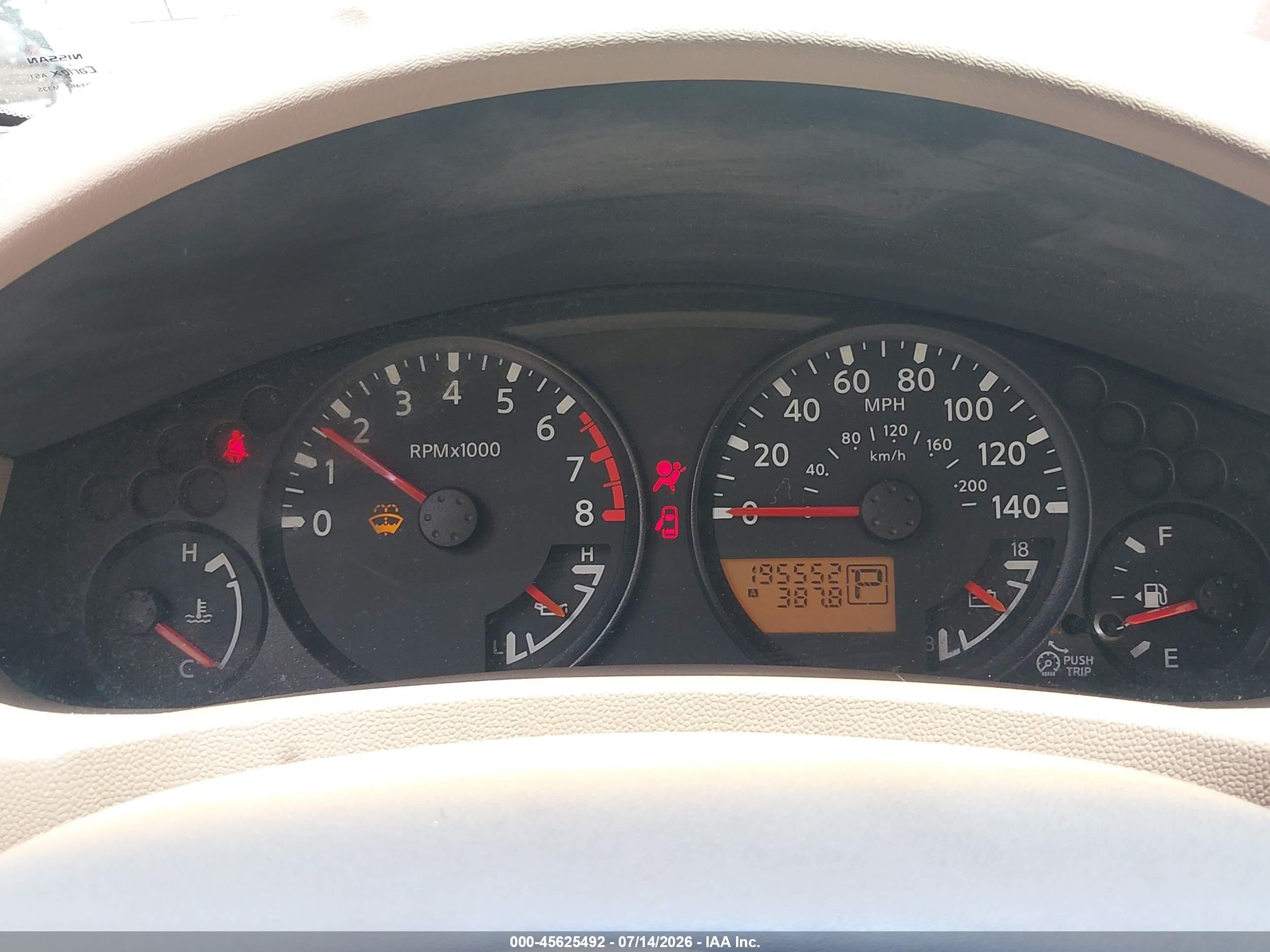 2008 Nissan Frontier Se Red vin: 1N6AD07U38C435975