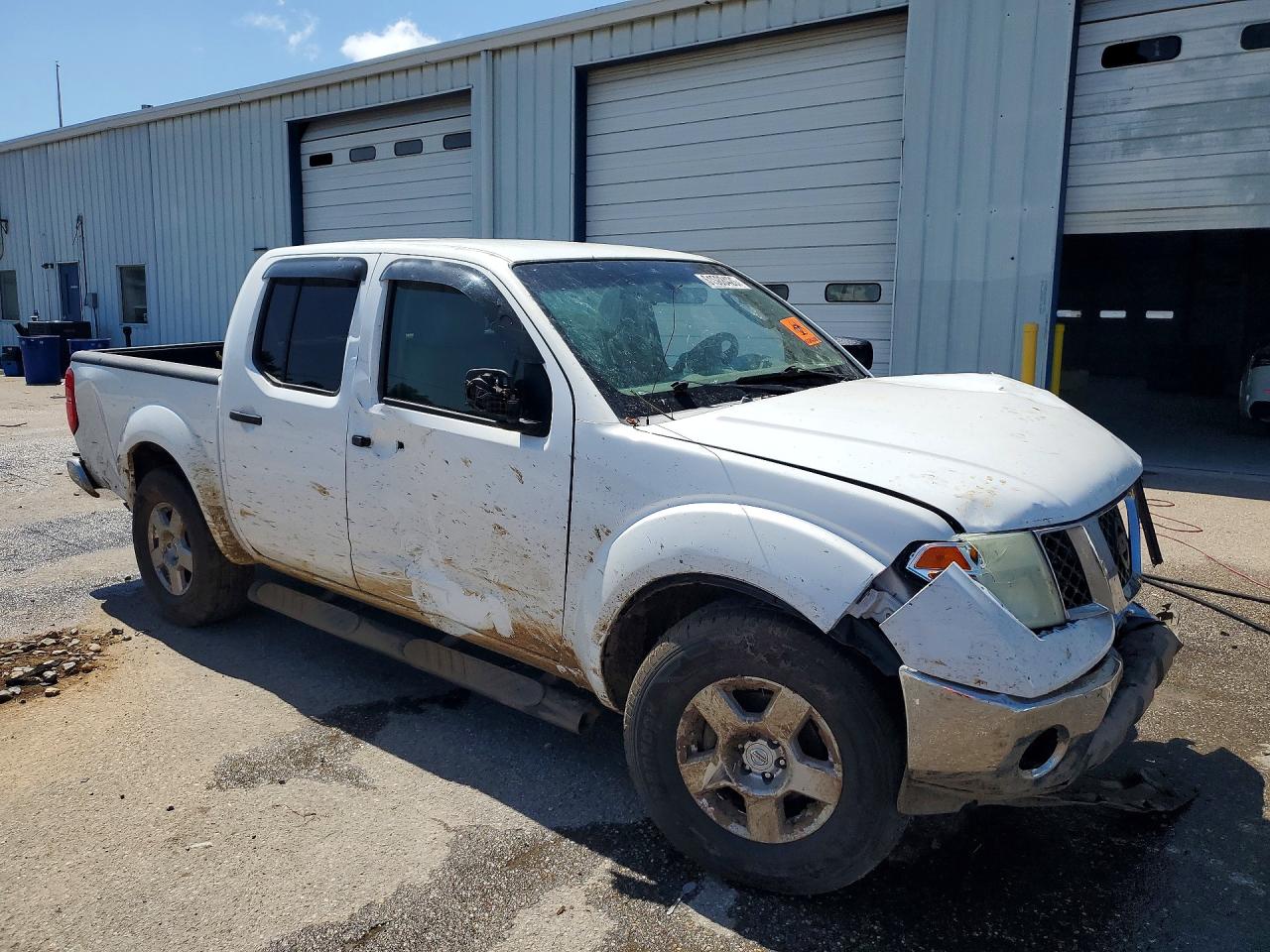 2008 Nissan Frontier Se V6 White vin: 1N6AD07U38C448547