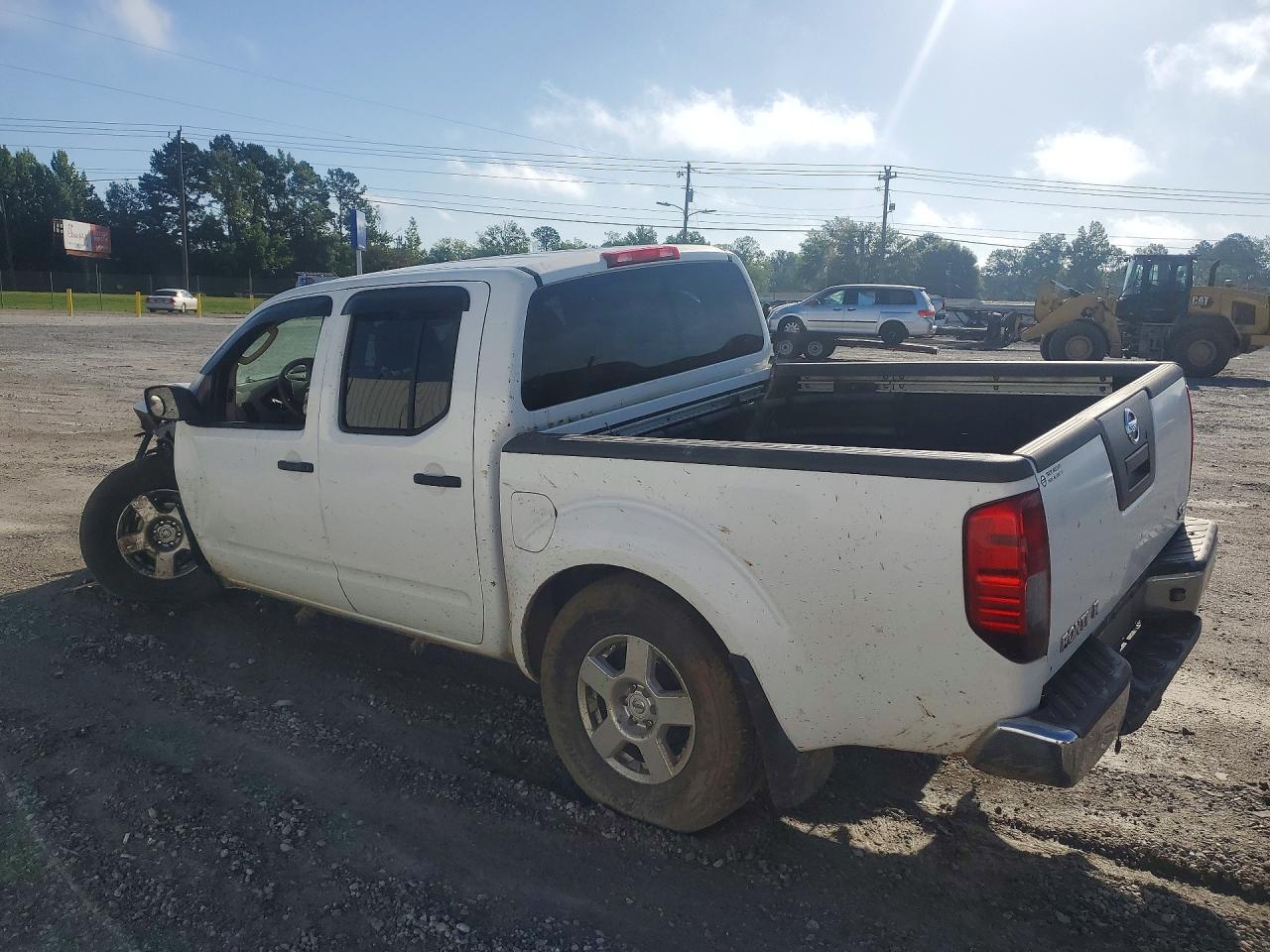 2008 Nissan Frontier Se V6 White vin: 1N6AD07U38C448547
