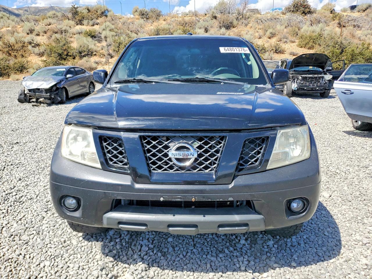 2009 Nissan Frontier Se V6 Black vin: 1N6AD07U39C417770