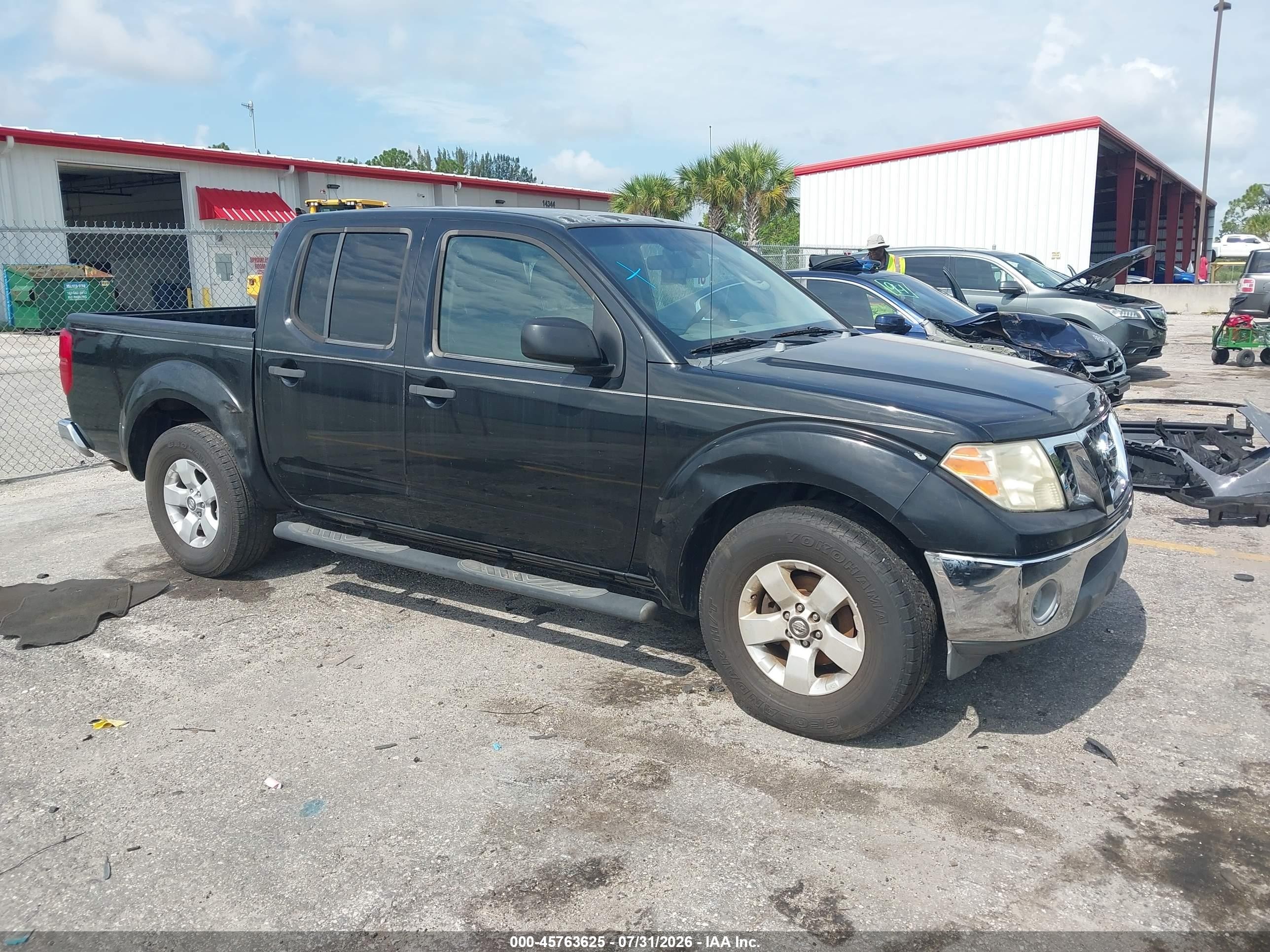 2009 Nissan Frontier Se Black vin: 1N6AD07U39C427540