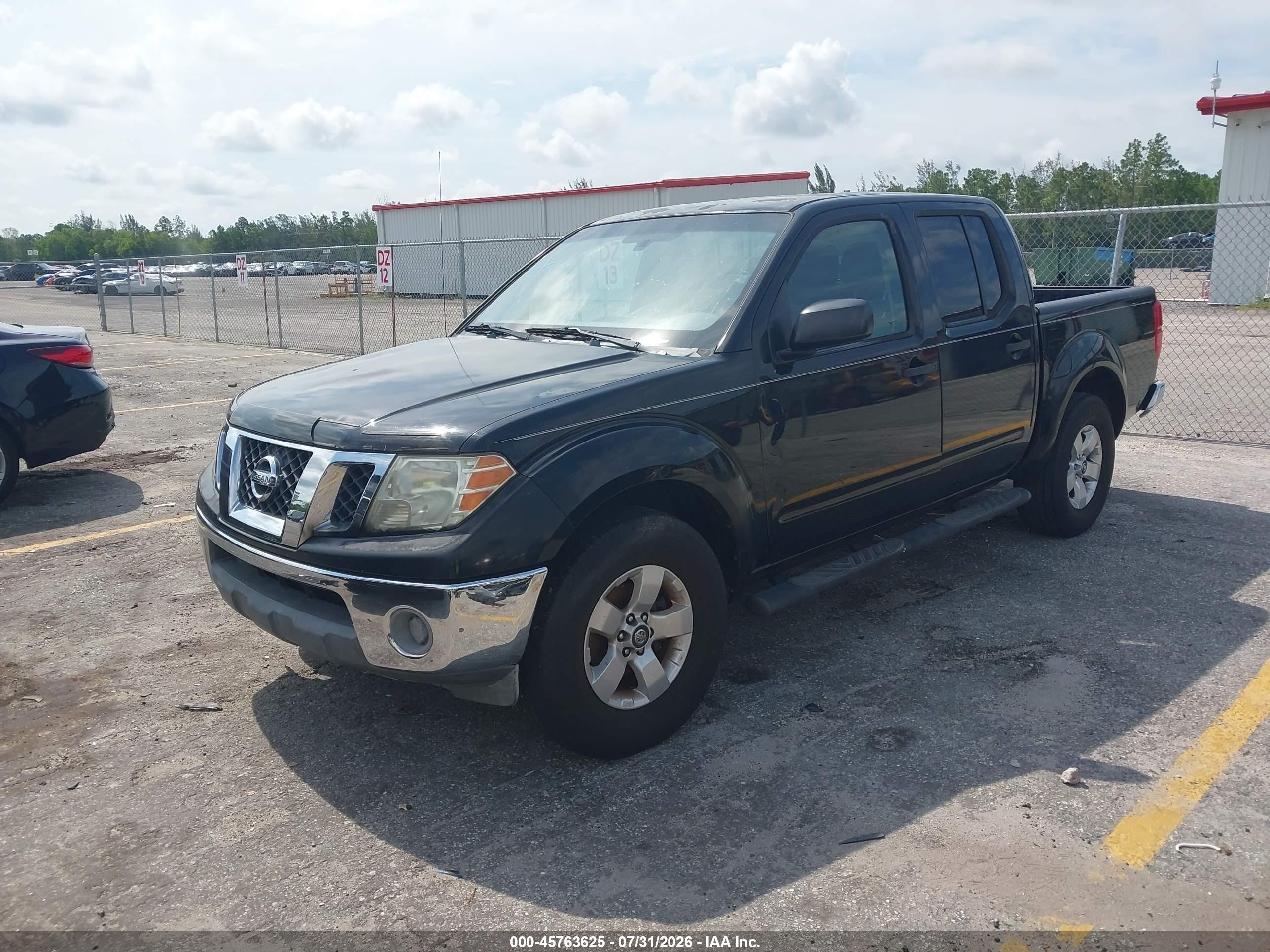2009 Nissan Frontier Se Black vin: 1N6AD07U39C427540