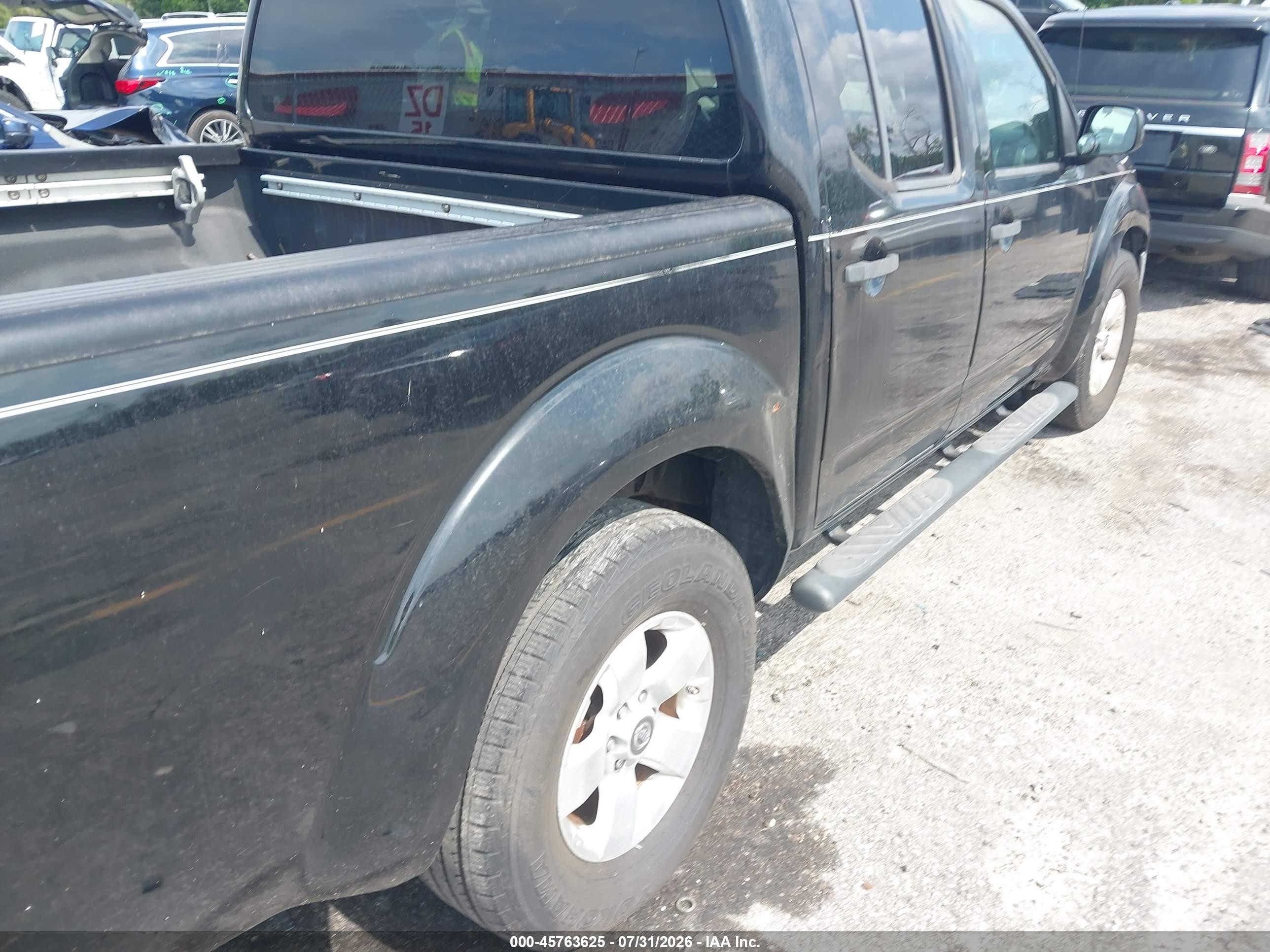 2009 Nissan Frontier Se Black vin: 1N6AD07U39C427540