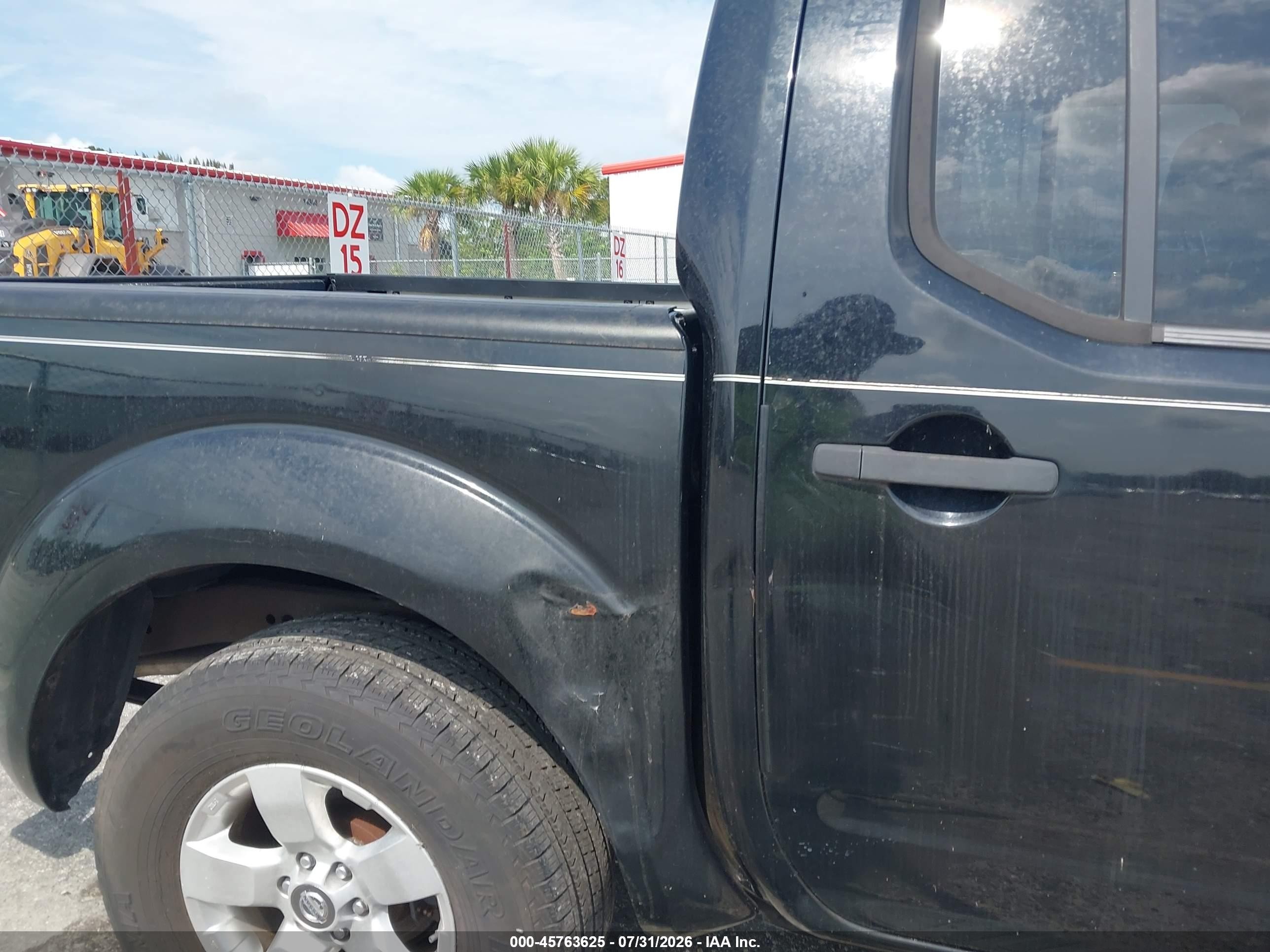 2009 Nissan Frontier Se Black vin: 1N6AD07U39C427540