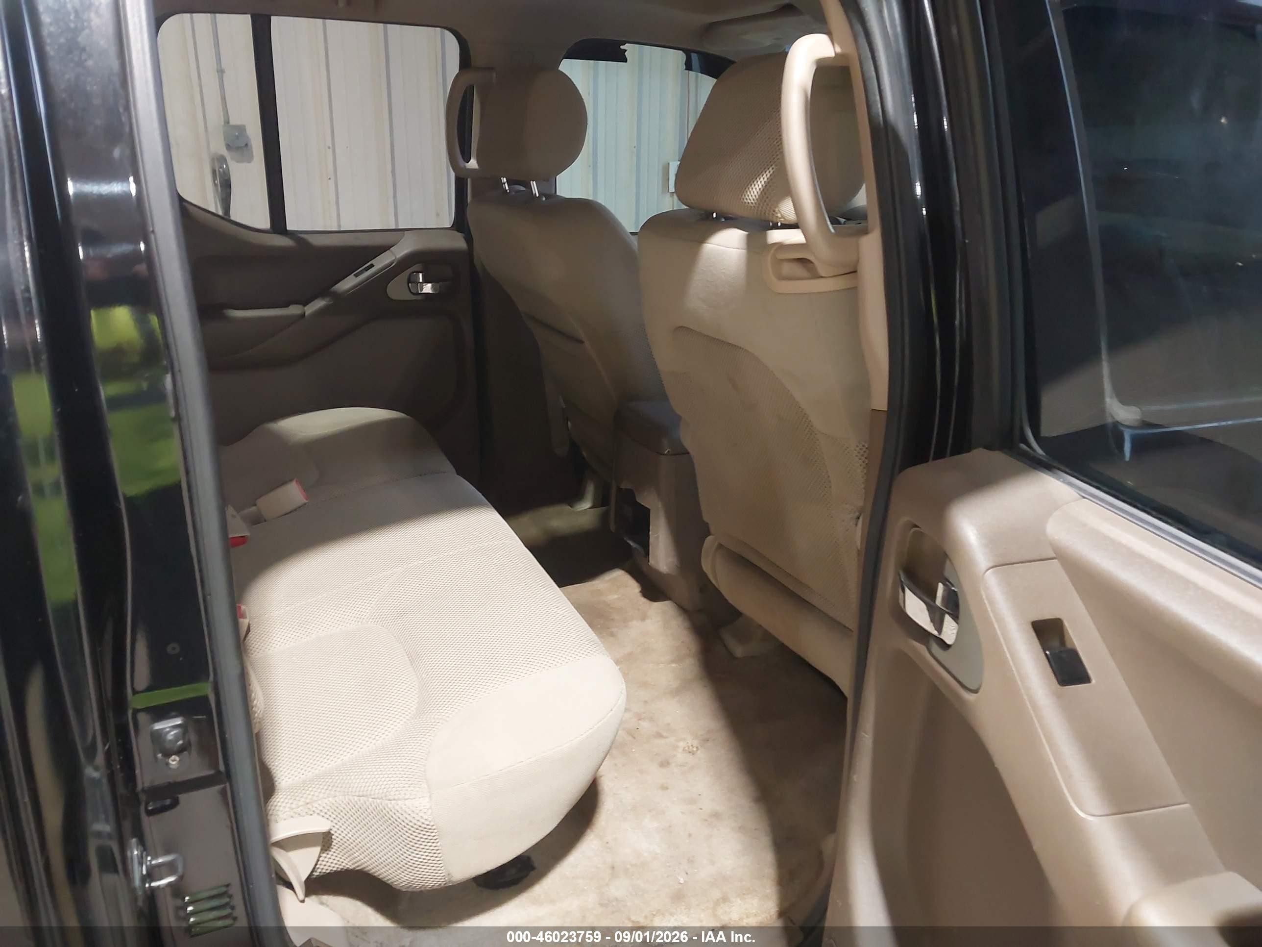 2005 Nissan Frontier Se Black vin: 1N6AD07U45C401216