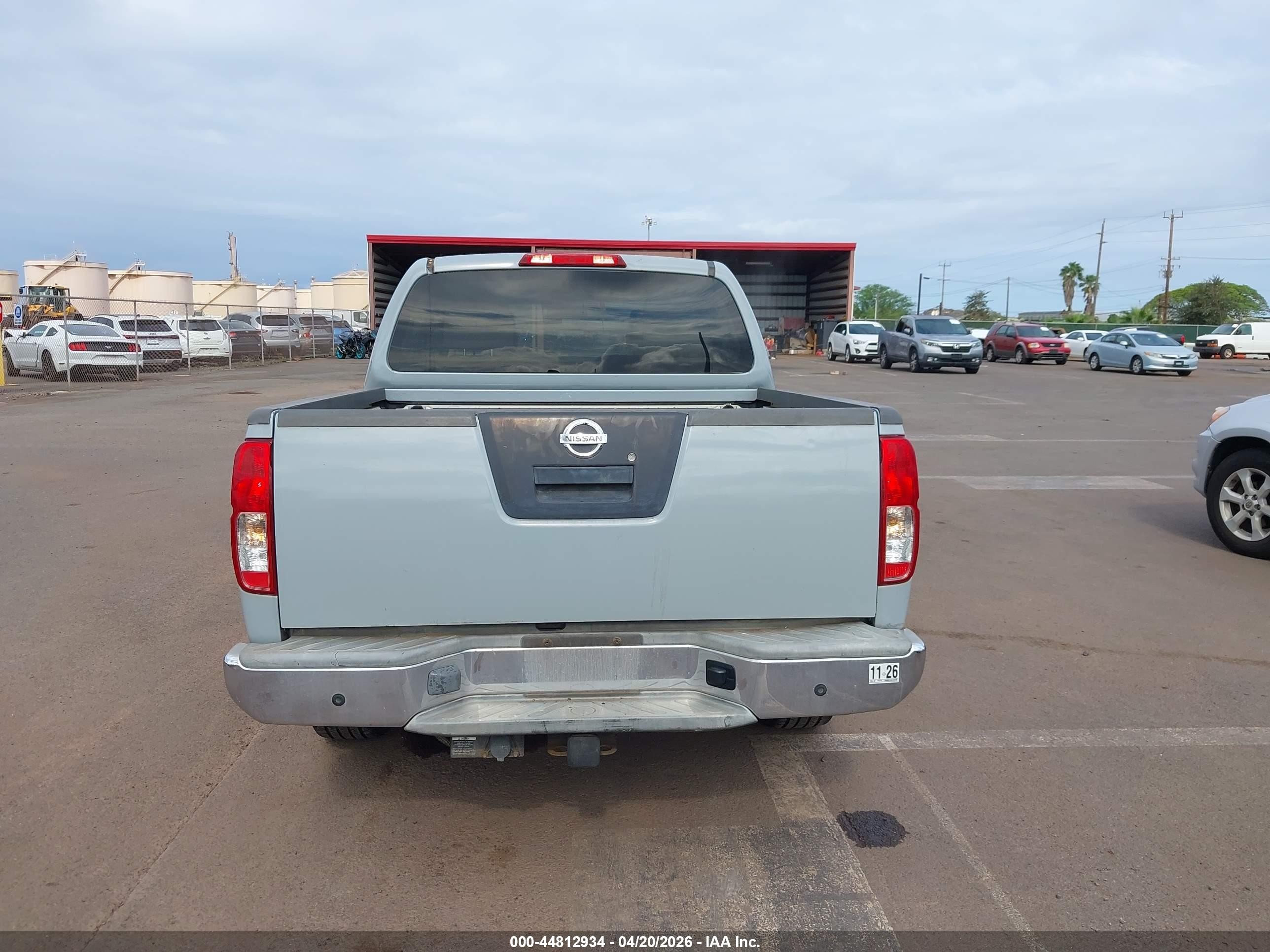 2005 Nissan Frontier Se Gray vin: 1N6AD07U45C430389