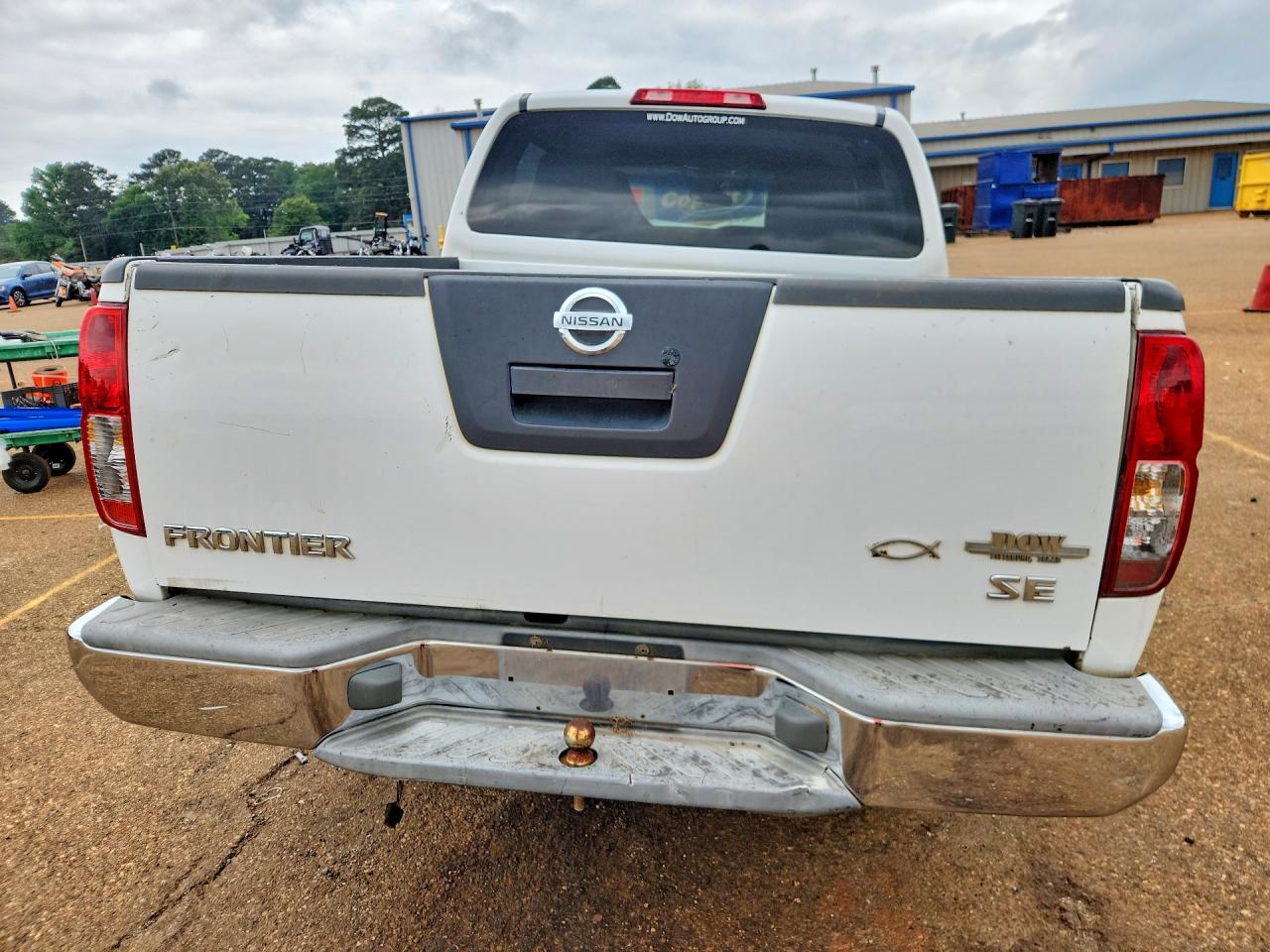 2005 Nissan Frontier Se White vin: 1N6AD07U45C433941