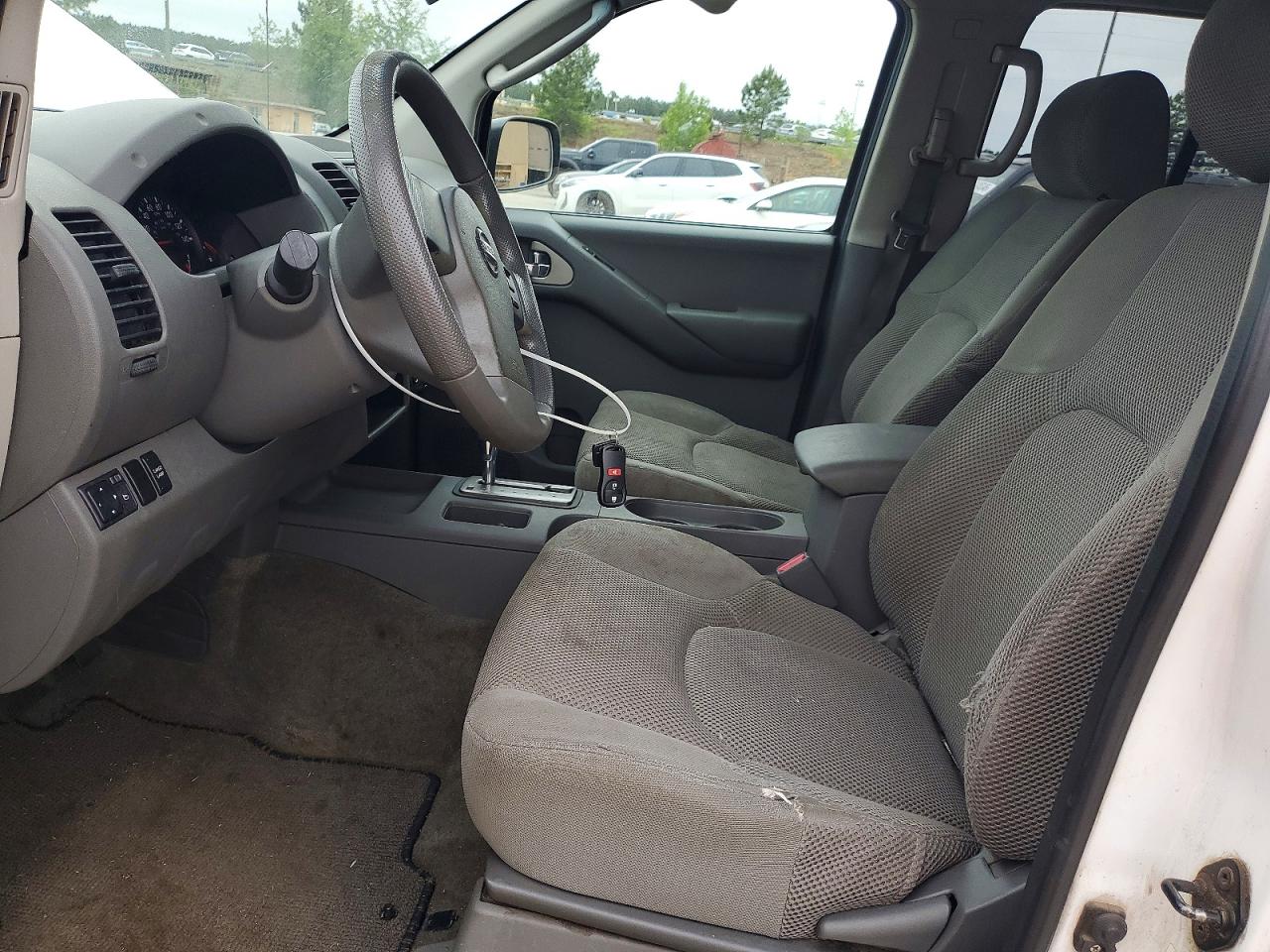 2005 Nissan Frontier Se White vin: 1N6AD07U45C443577
