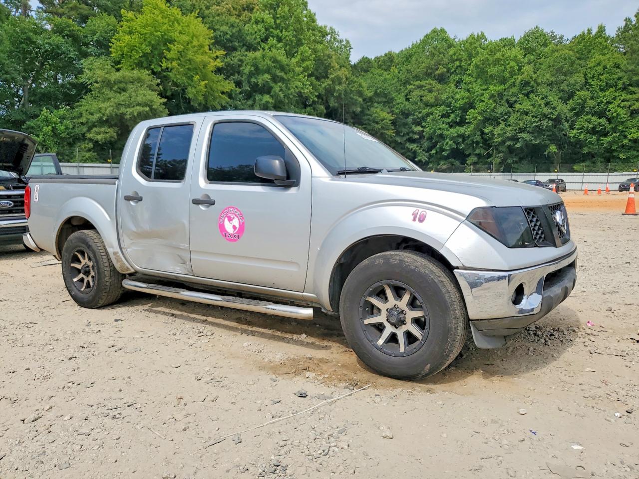 2005 Nissan Frontier Se Silver vin: 1N6AD07U45C459102