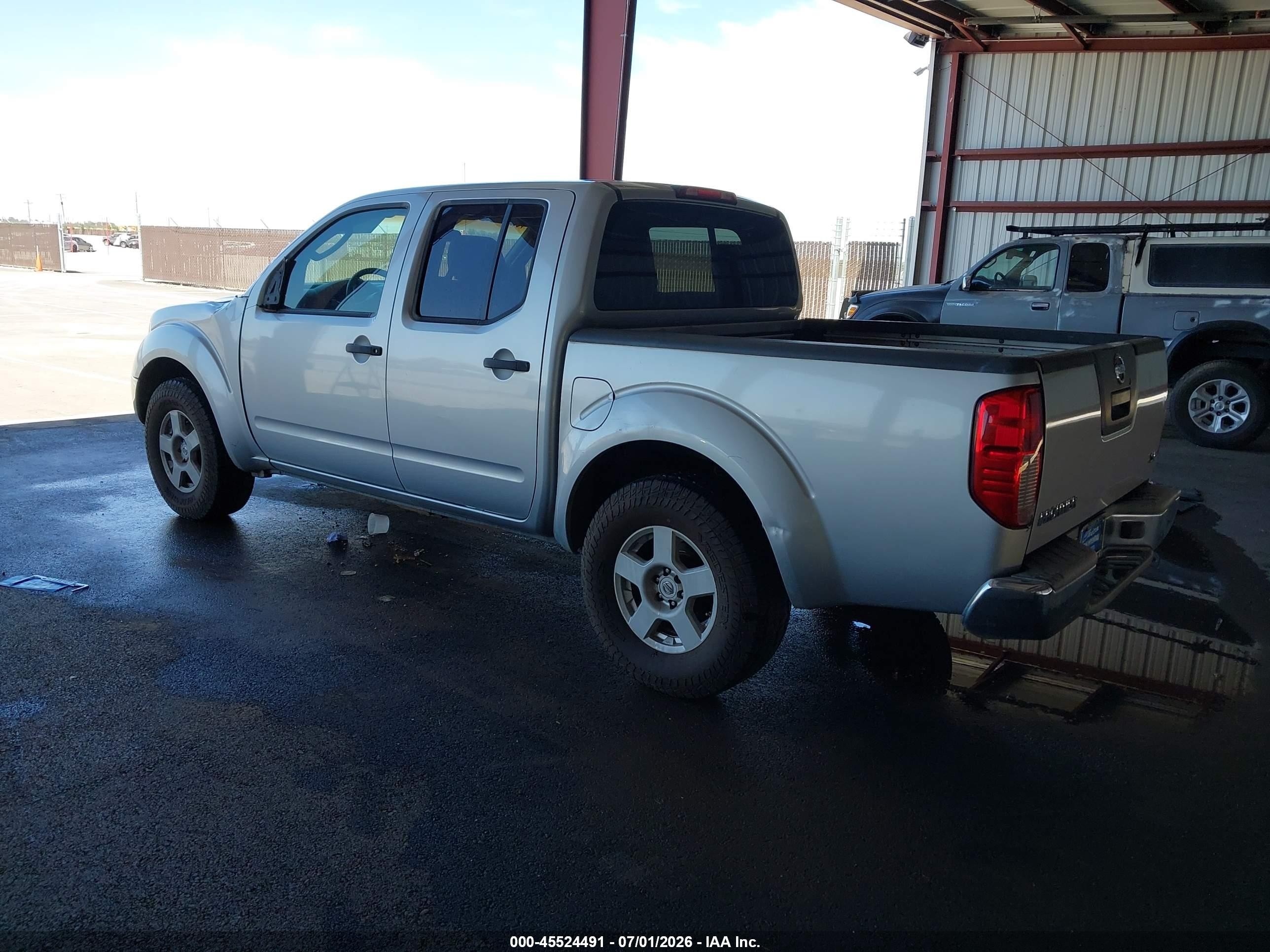 2006 Nissan Frontier Se Silver vin: 1N6AD07U46C403050