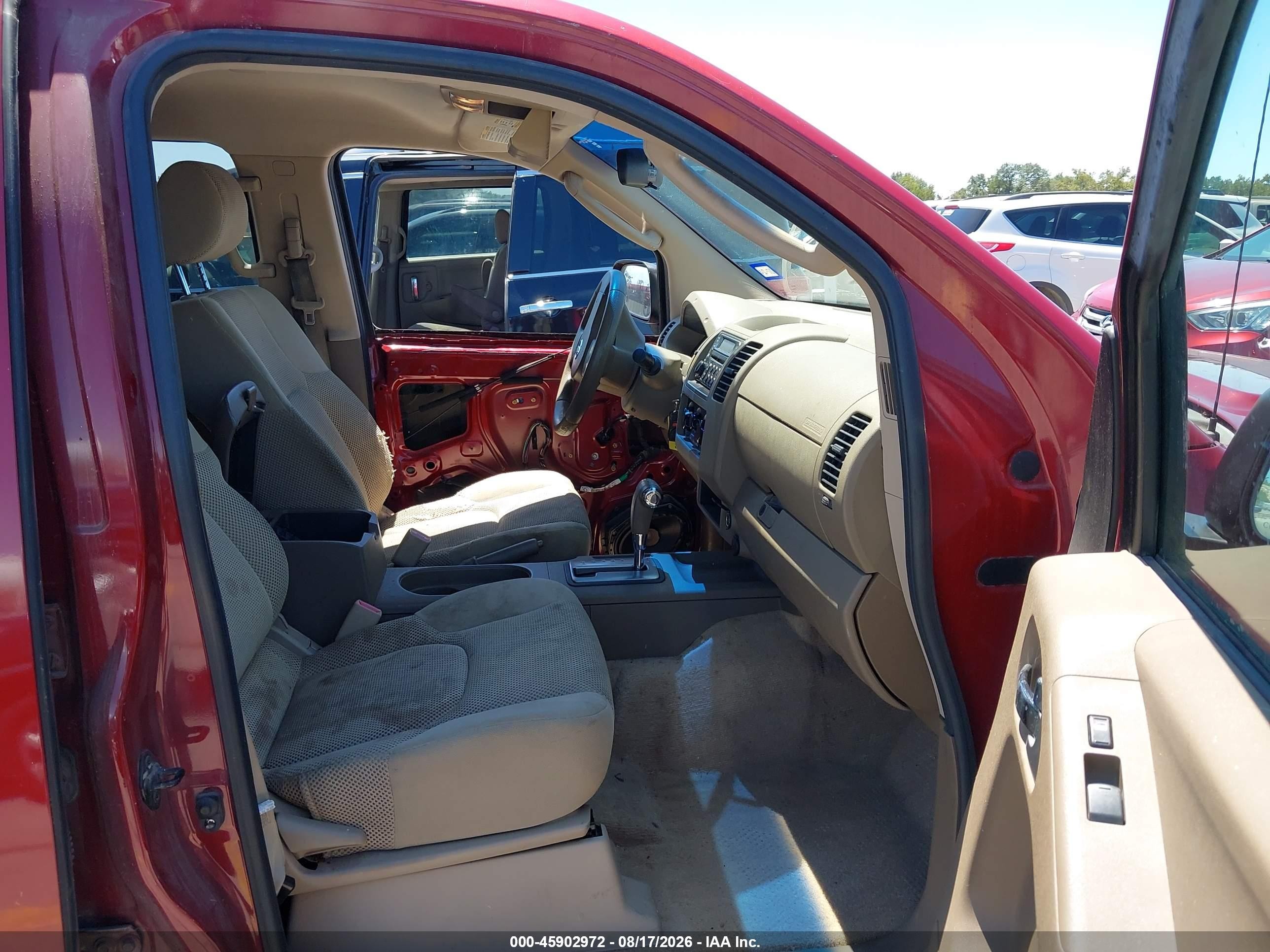 2006 Nissan Frontier Se Red vin: 1N6AD07U46C439580