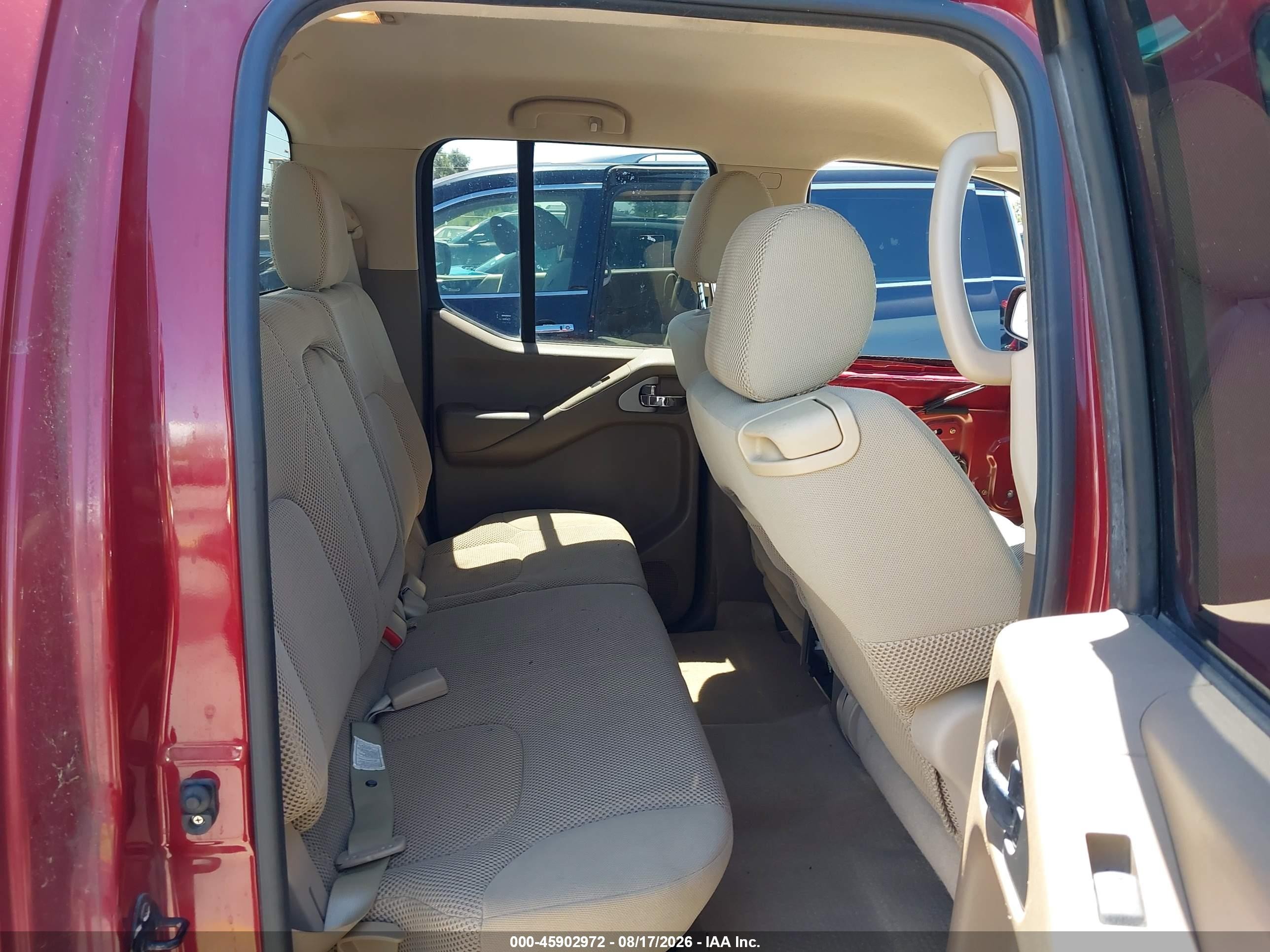 2006 Nissan Frontier Se Red vin: 1N6AD07U46C439580
