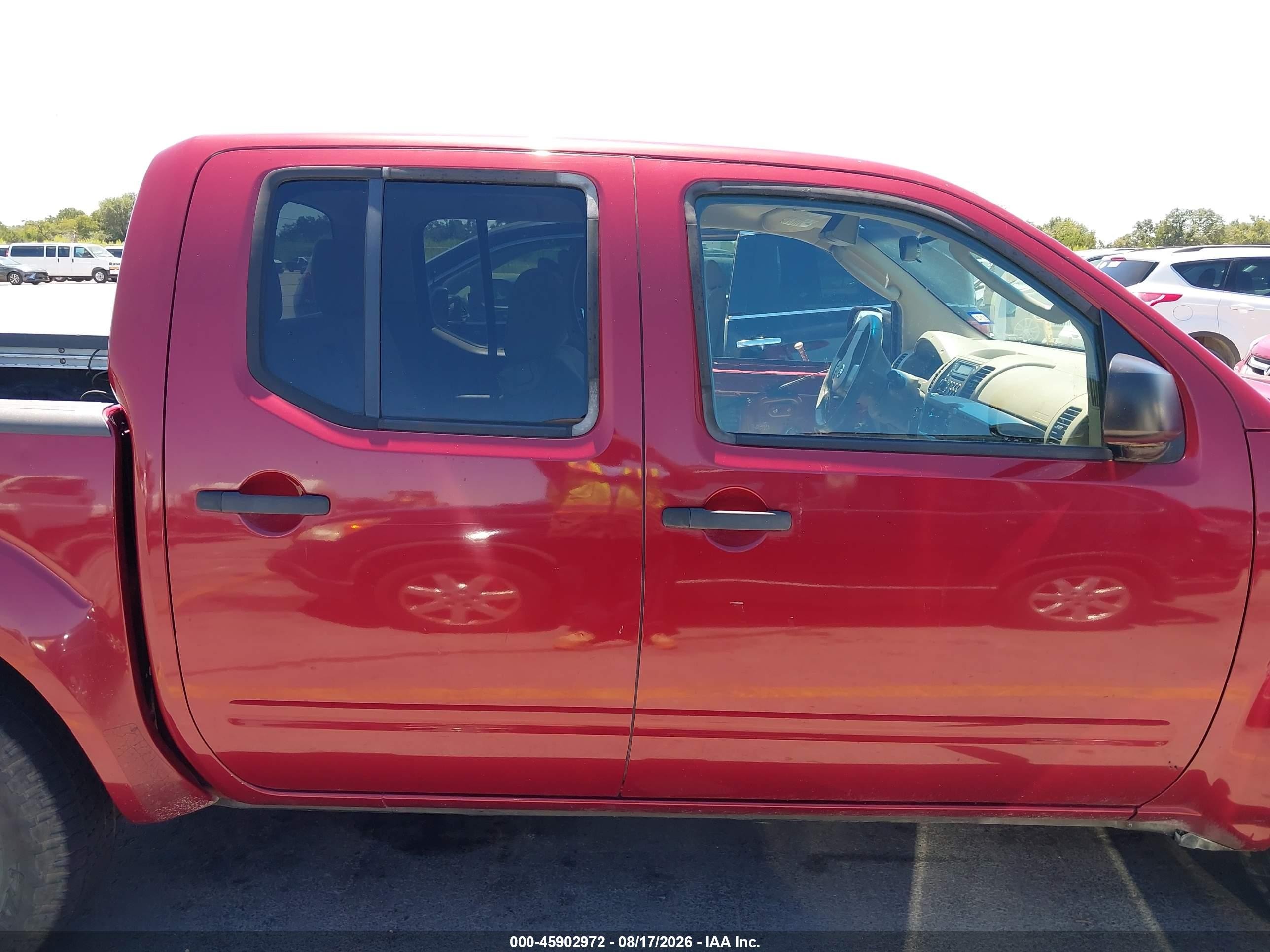 2006 Nissan Frontier Se Red vin: 1N6AD07U46C439580