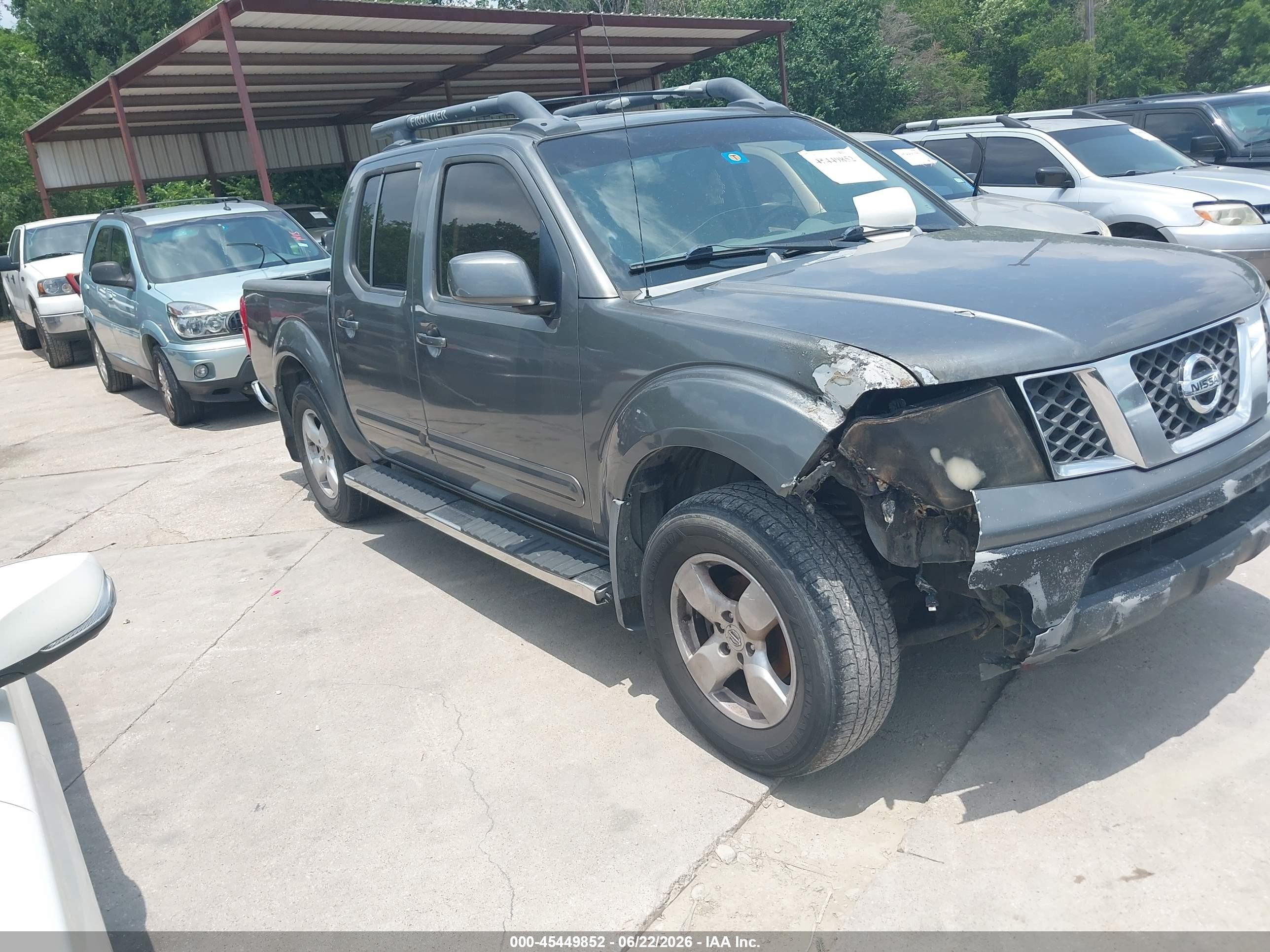 2006 Nissan Frontier Le Gray vin: 1N6AD07U46C440390