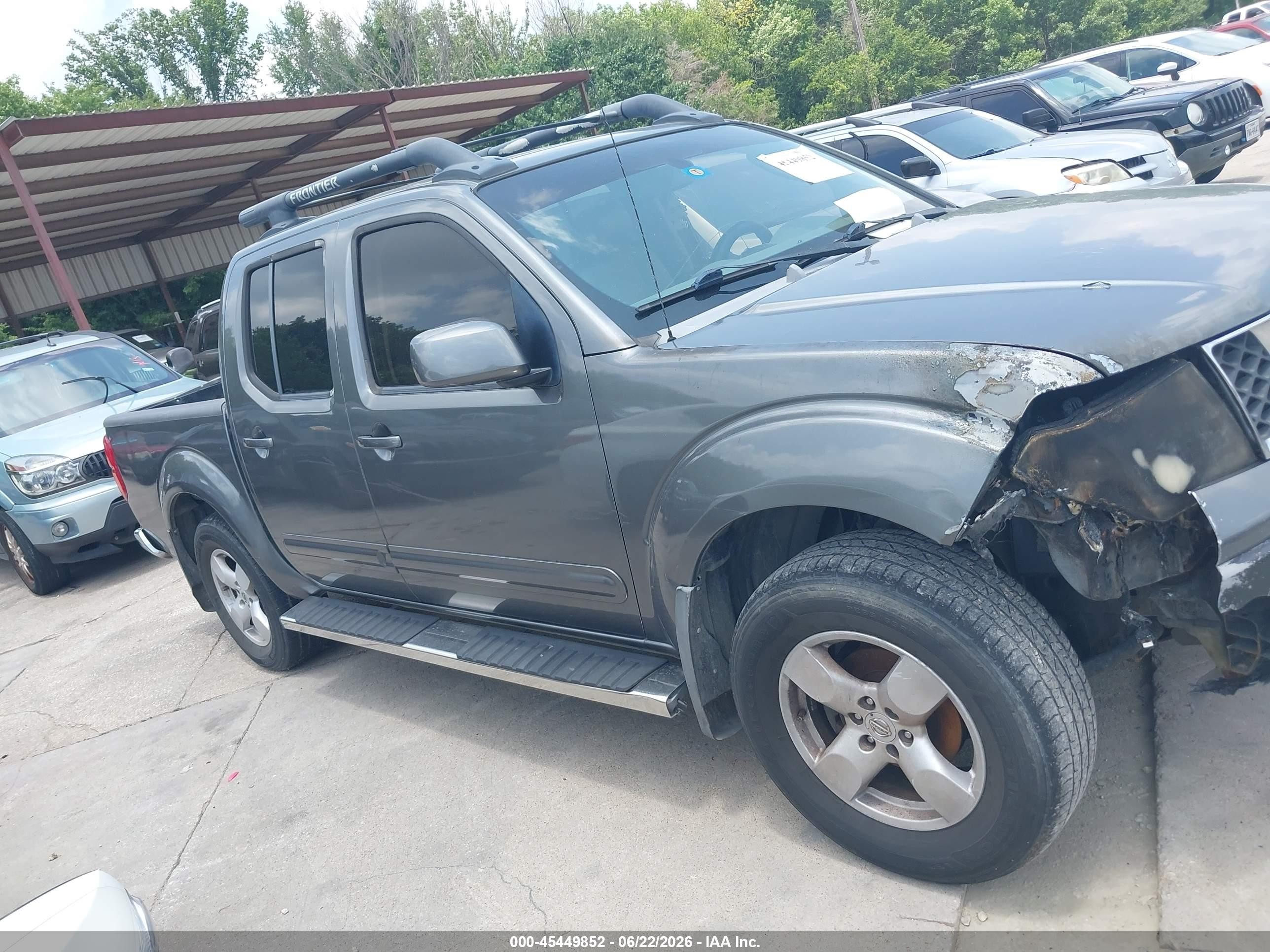 2006 Nissan Frontier Le Gray vin: 1N6AD07U46C440390