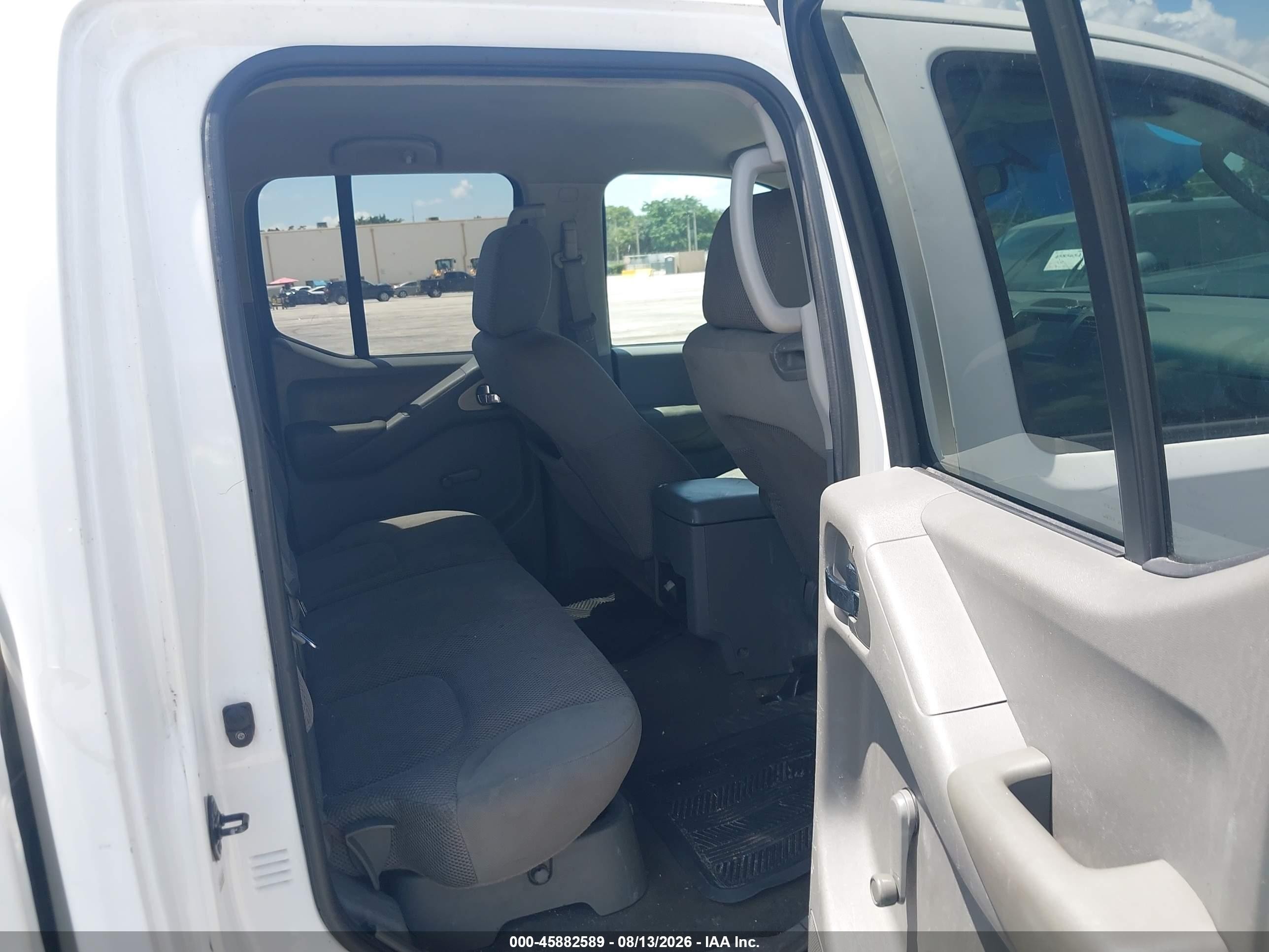 2006 Nissan Frontier Se White vin: 1N6AD07U46C455844