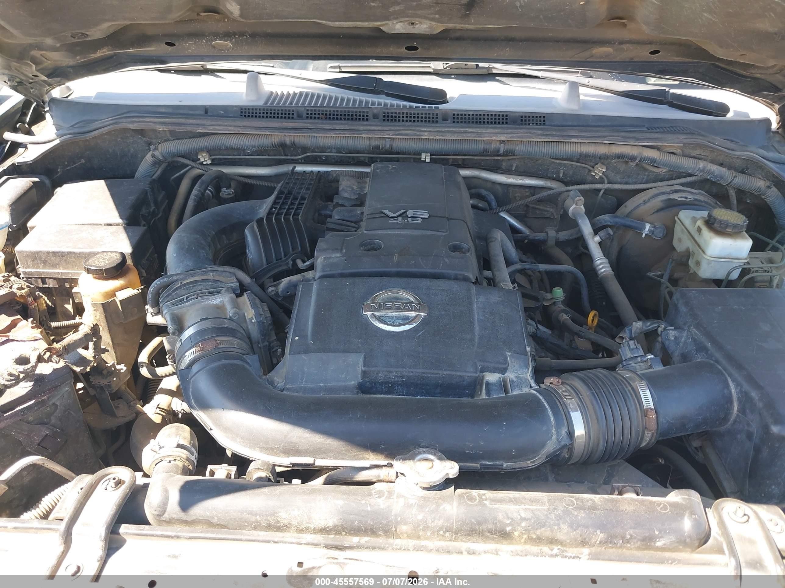 2006 Nissan Frontier Se Gray vin: 1N6AD07U46C462969