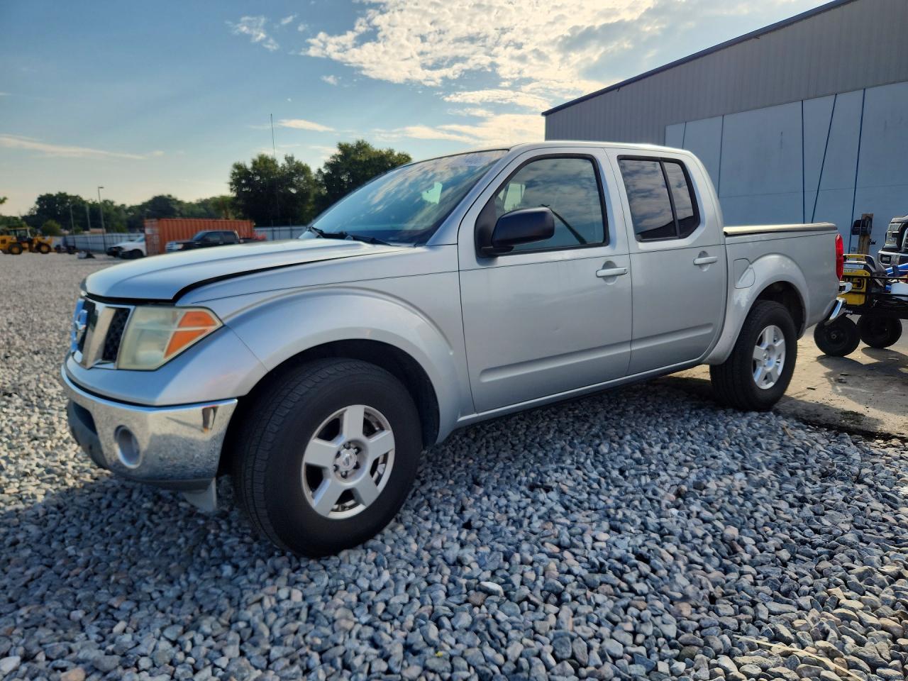 2006 Nissan Frontier Se Silver vin: 1N6AD07U46C474846