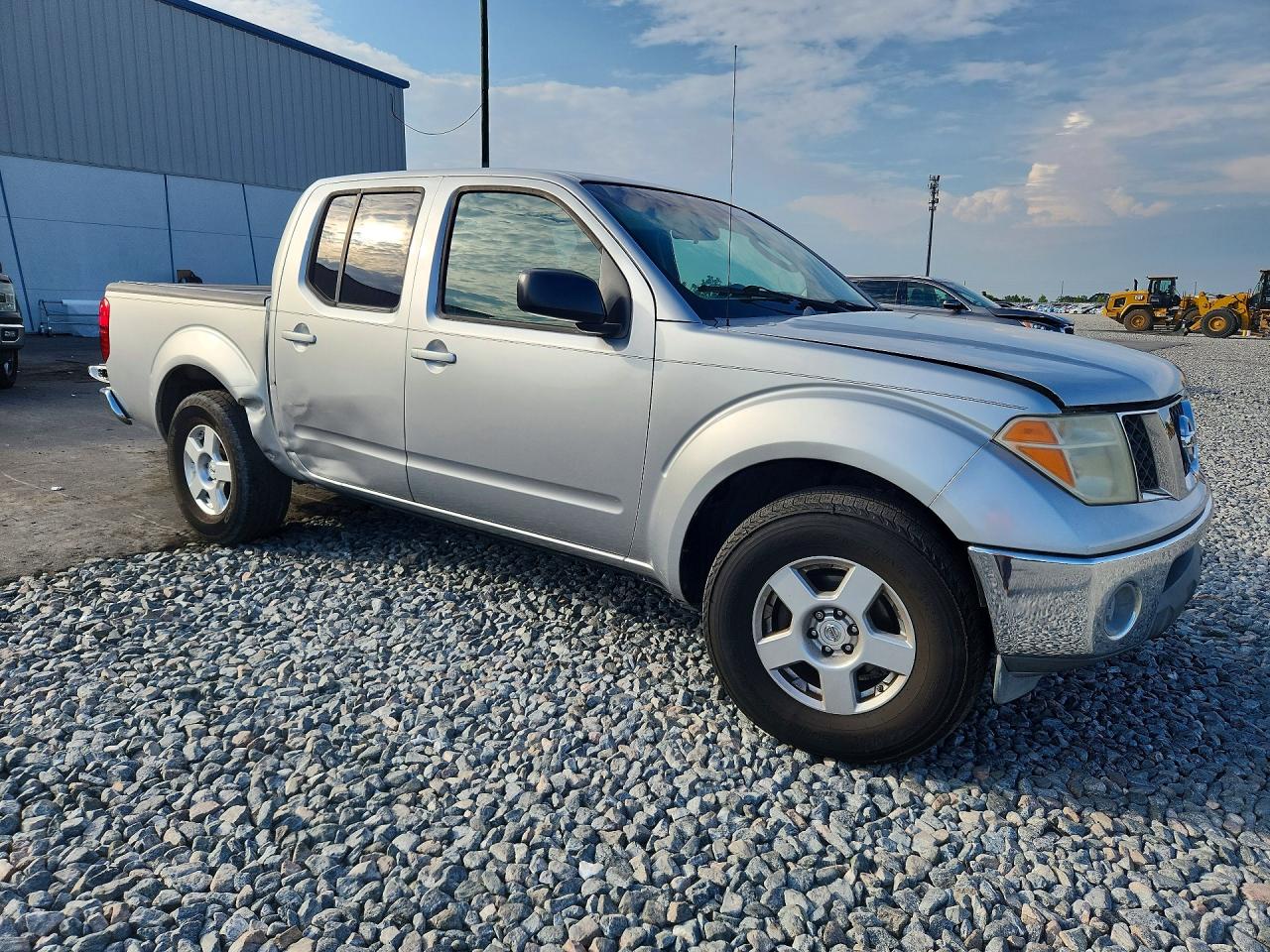 2006 Nissan Frontier Se Silver vin: 1N6AD07U46C474846