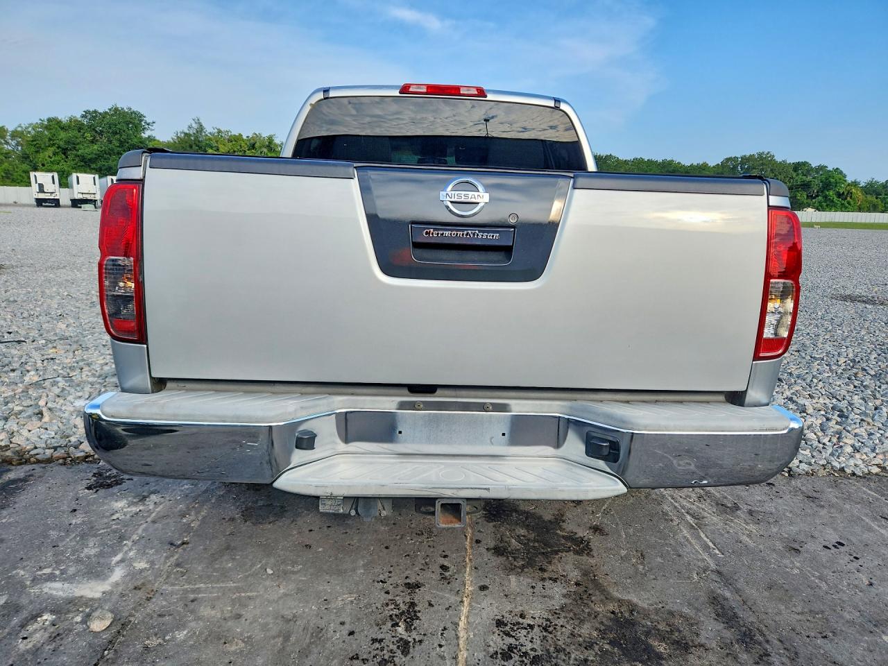 2006 Nissan Frontier Se Silver vin: 1N6AD07U46C474846