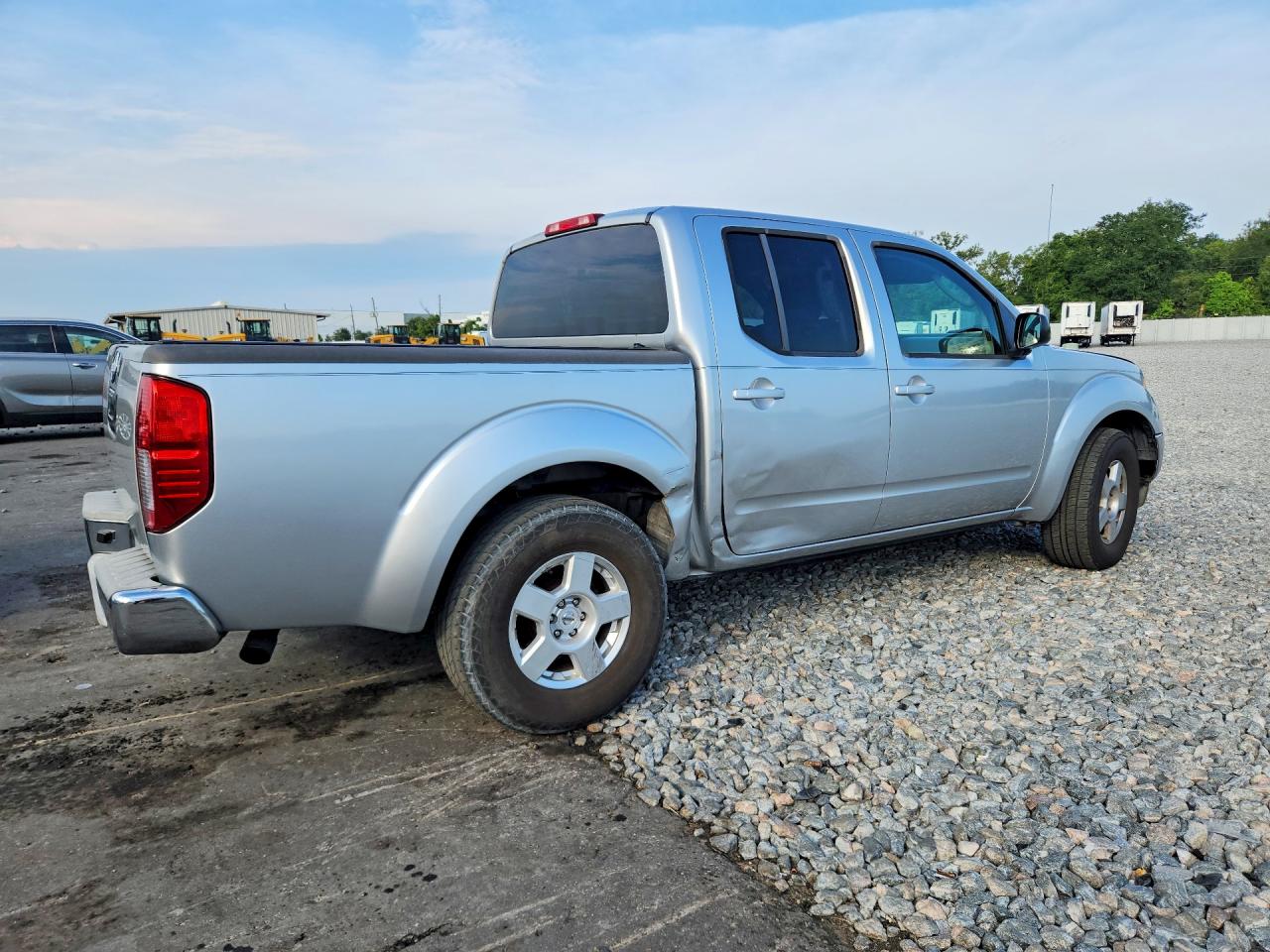2006 Nissan Frontier Se Silver vin: 1N6AD07U46C474846