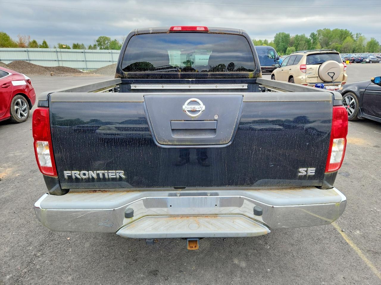 2007 Nissan Frontier Se Black vin: 1N6AD07U47C415040