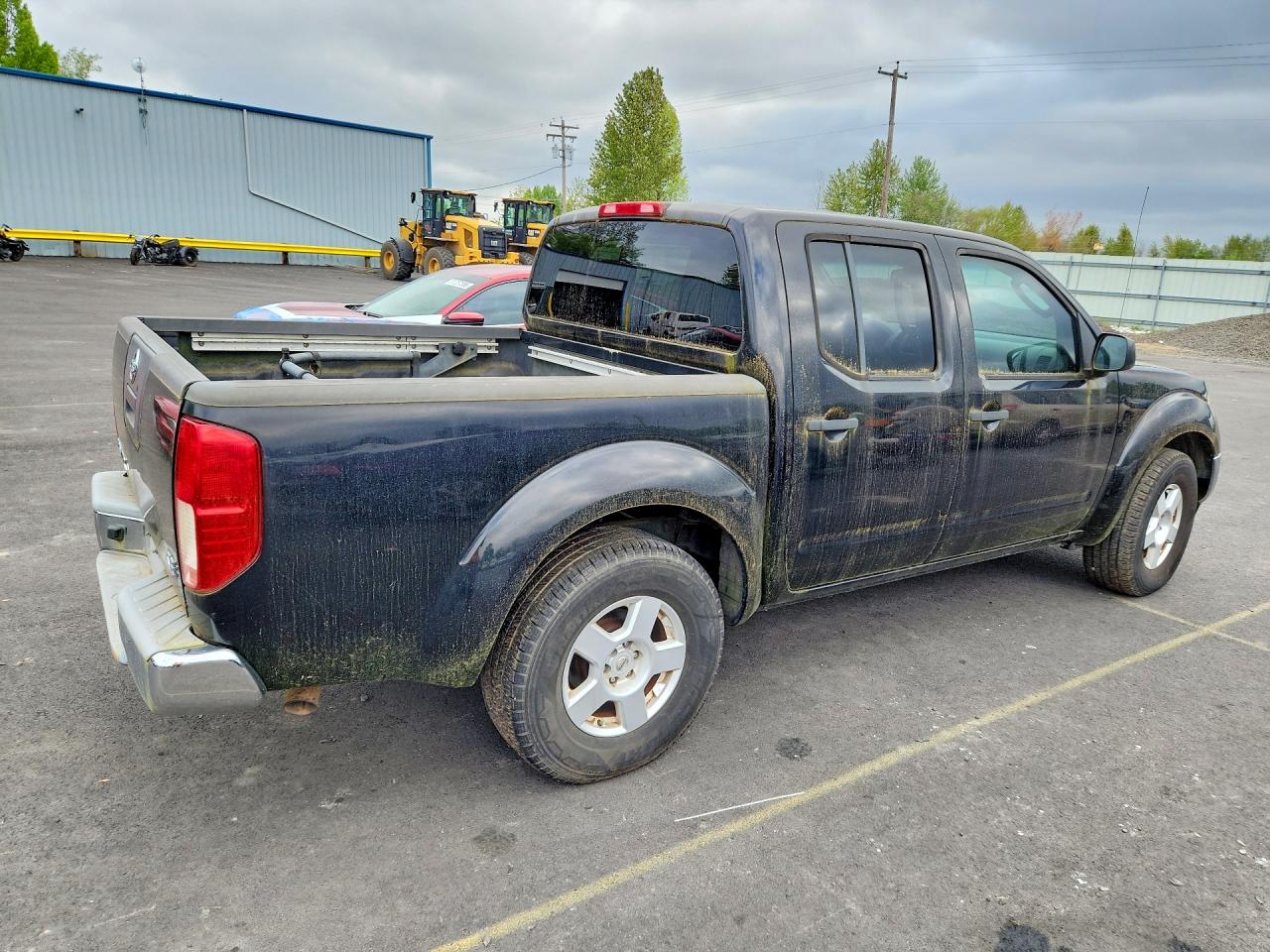 2007 Nissan Frontier Se Black vin: 1N6AD07U47C415040