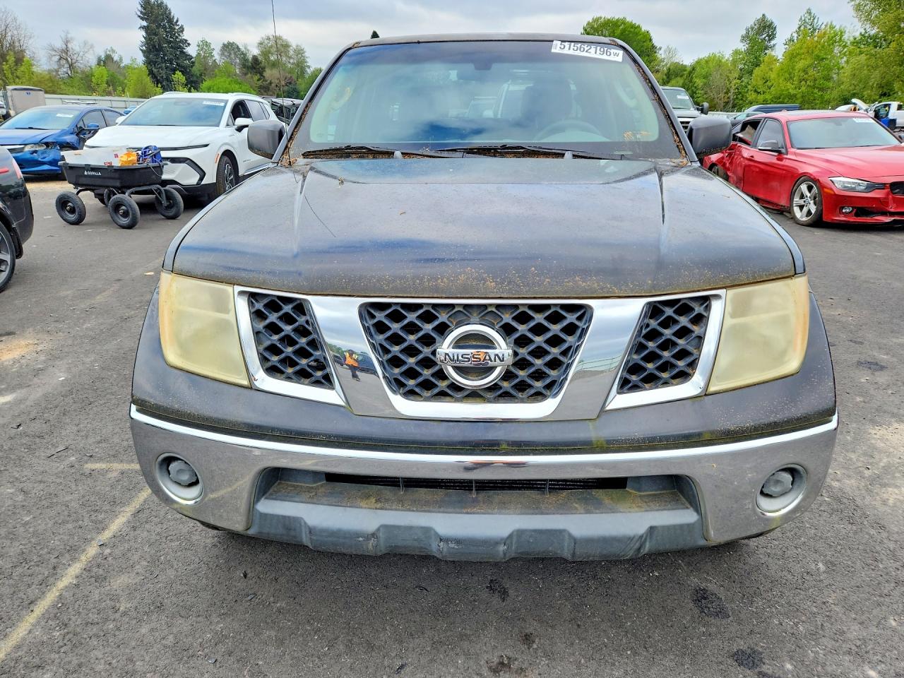 2007 Nissan Frontier Se Black vin: 1N6AD07U47C415040