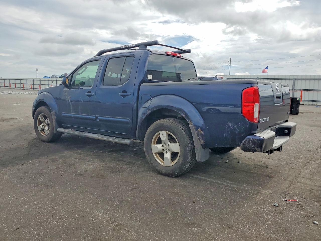2007 Nissan Frontier Se Синий vin: 1N6AD07U47C419234