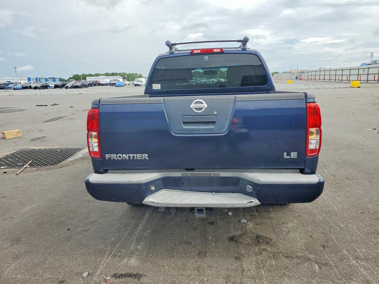 2007 Nissan Frontier Se Синий vin: 1N6AD07U47C419234
