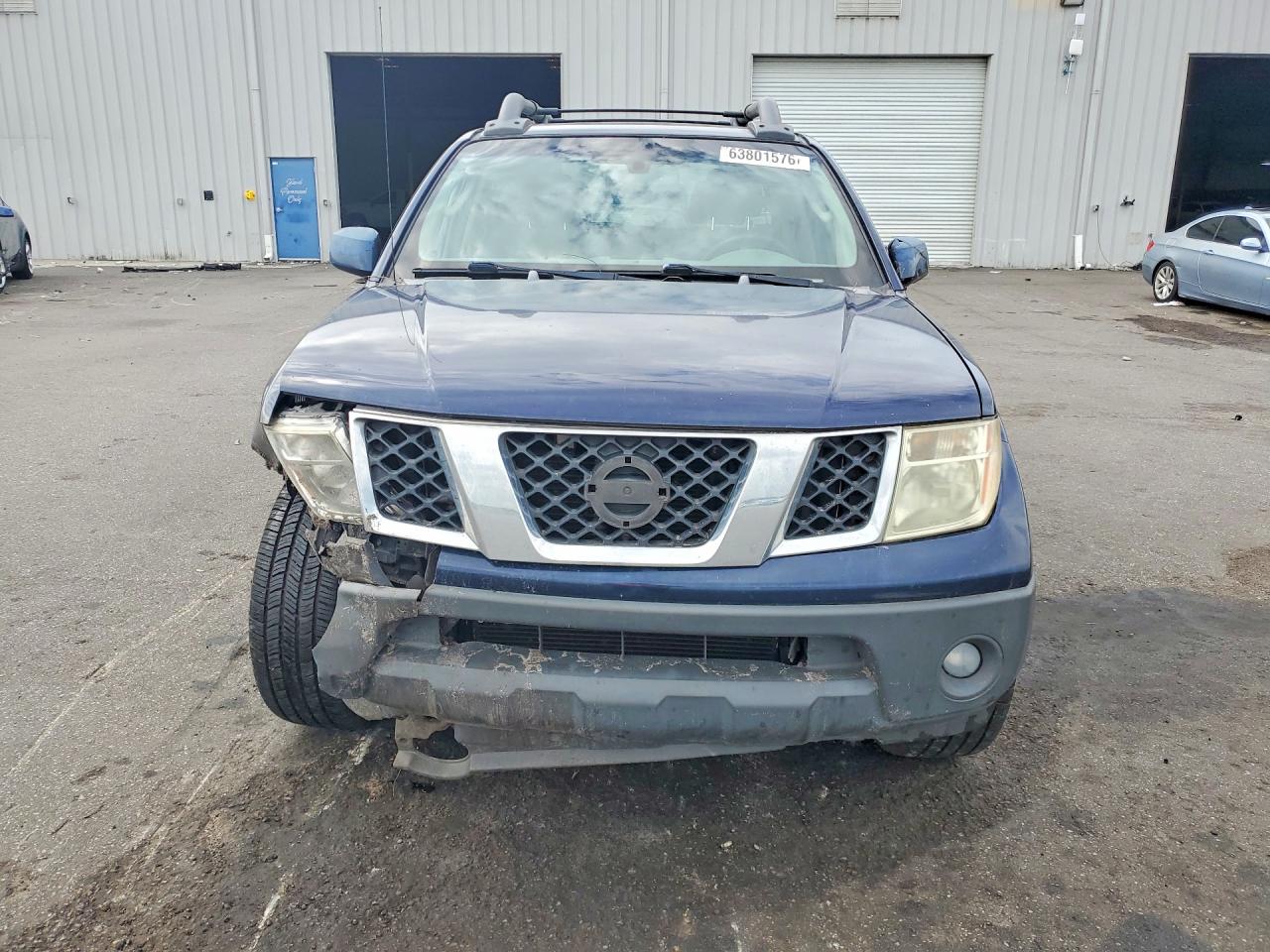 2007 Nissan Frontier Se Синий vin: 1N6AD07U47C419234
