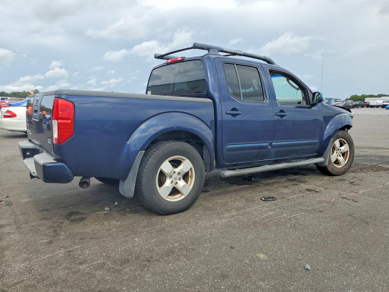 2007 Nissan Frontier Se Синий vin: 1N6AD07U47C419234