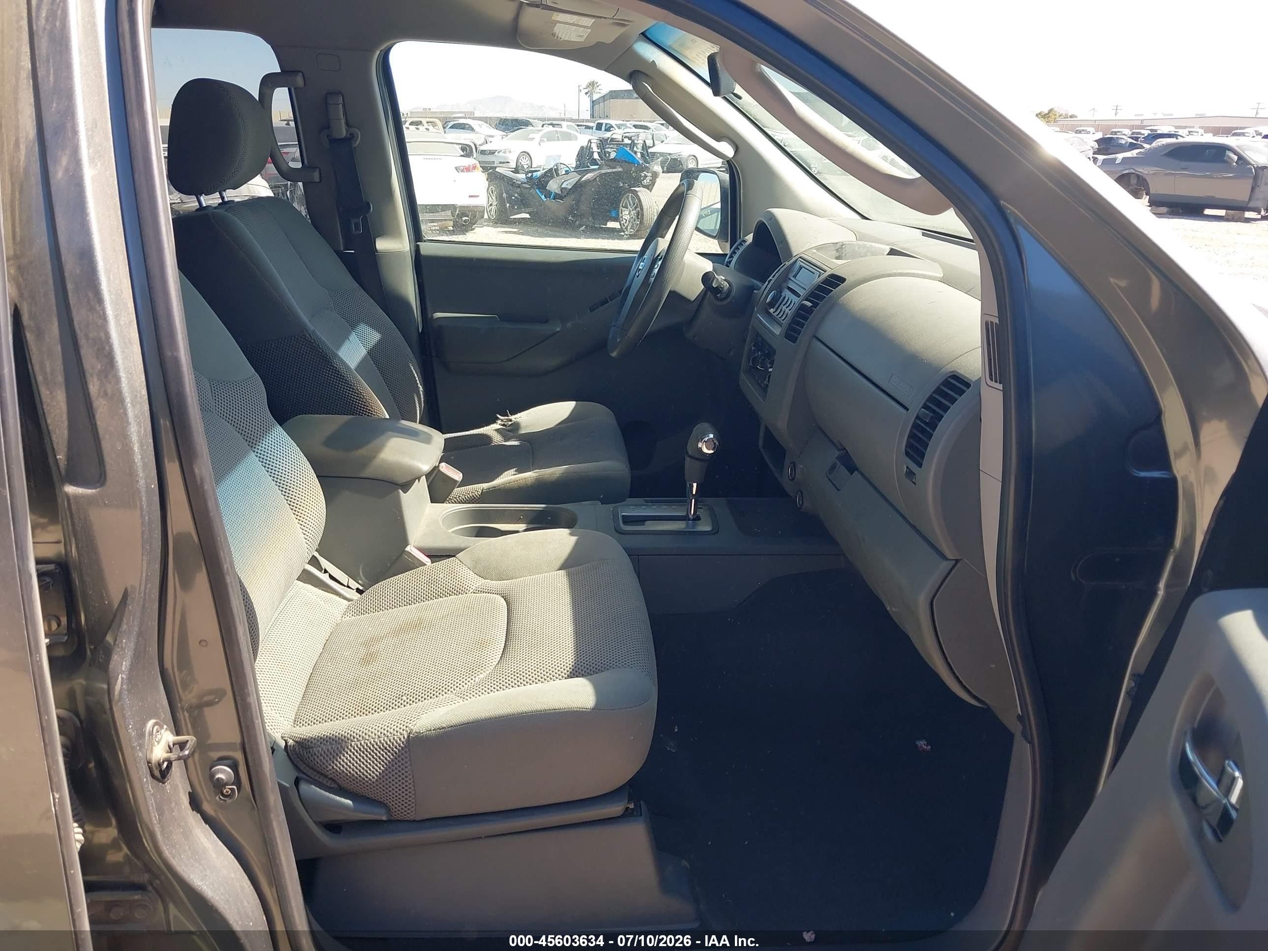 2007 Nissan Frontier Se Gray vin: 1N6AD07U47C427124