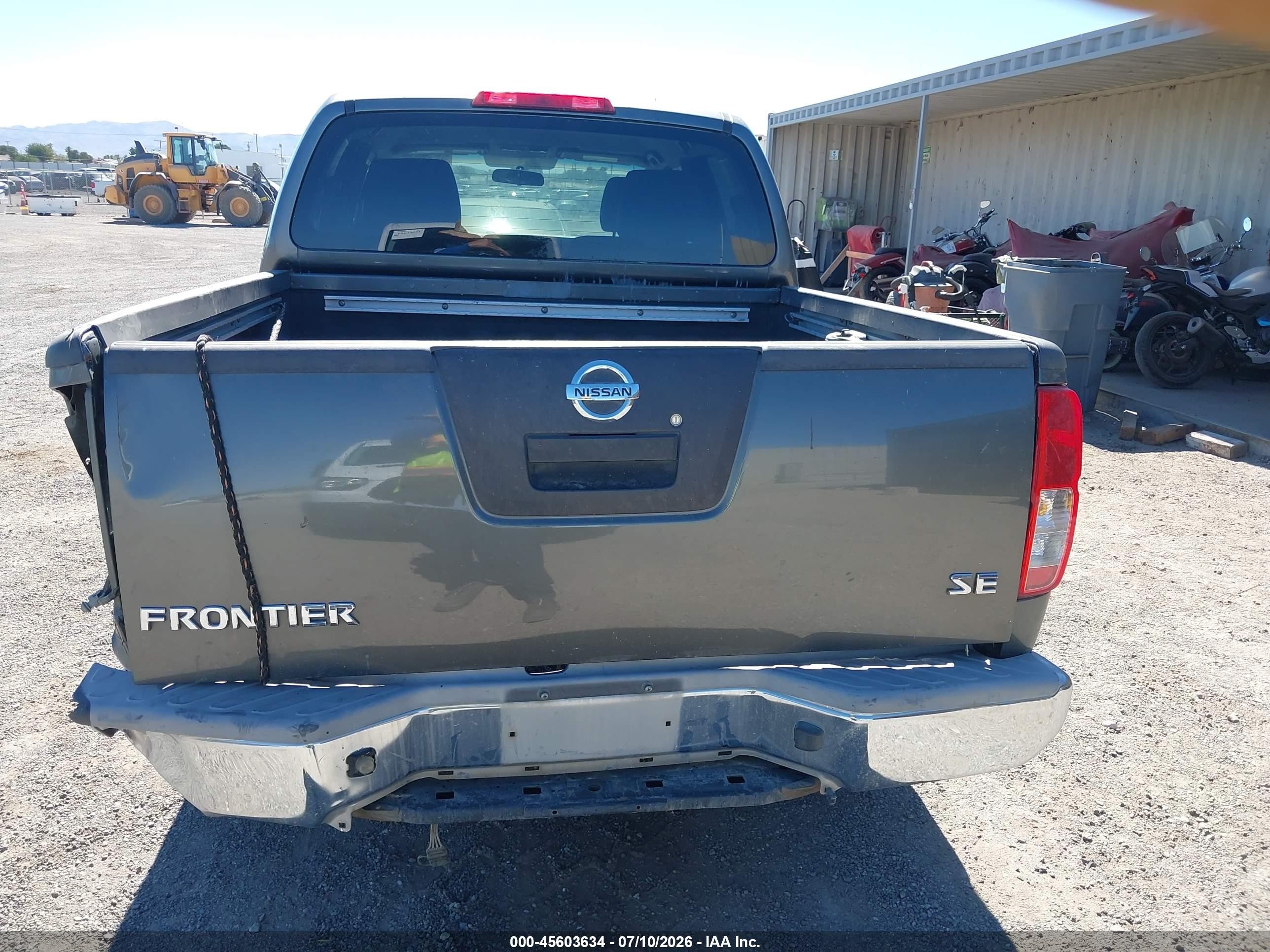 2007 Nissan Frontier Se Gray vin: 1N6AD07U47C427124