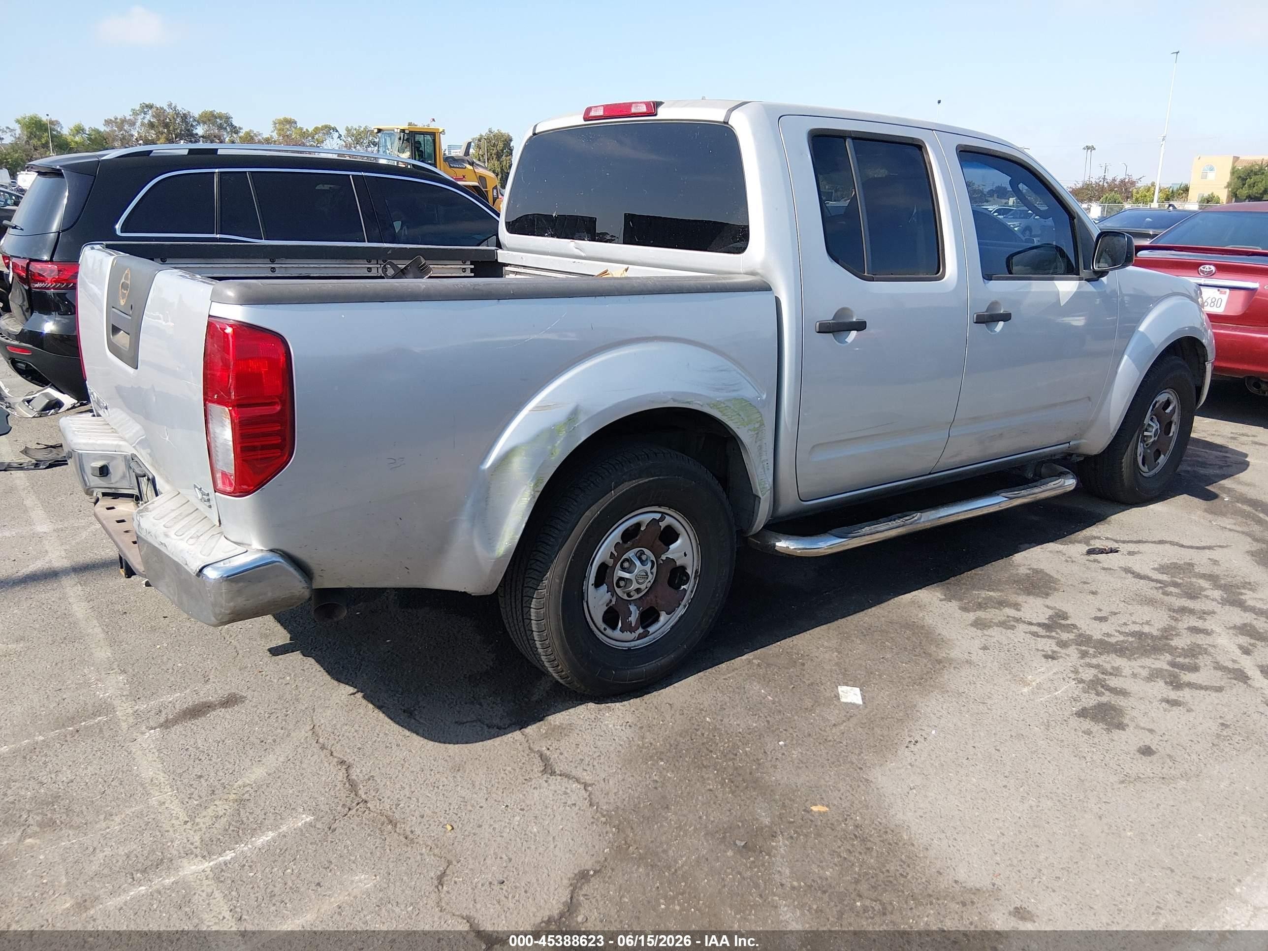2007 Nissan Frontier Se Silver vin: 1N6AD07U47C458227