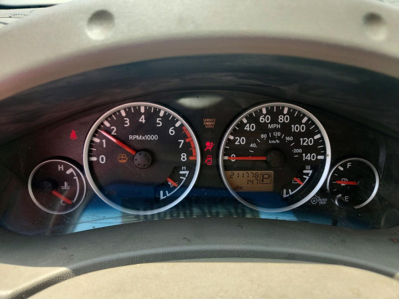 2009 Nissan Frontier Se V6 Tan vin: 1N6AD07U49C417132