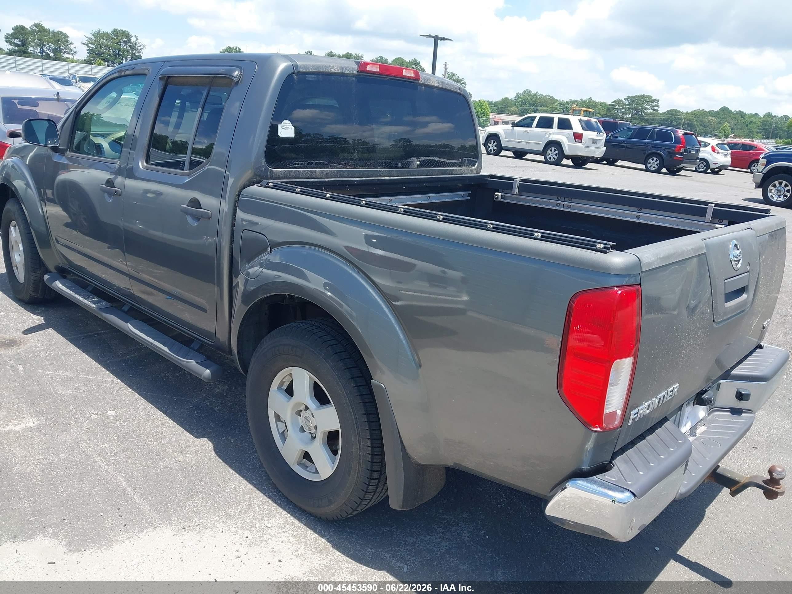 2005 Nissan Frontier 2wd Se Gray vin: 1N6AD07U55C414847