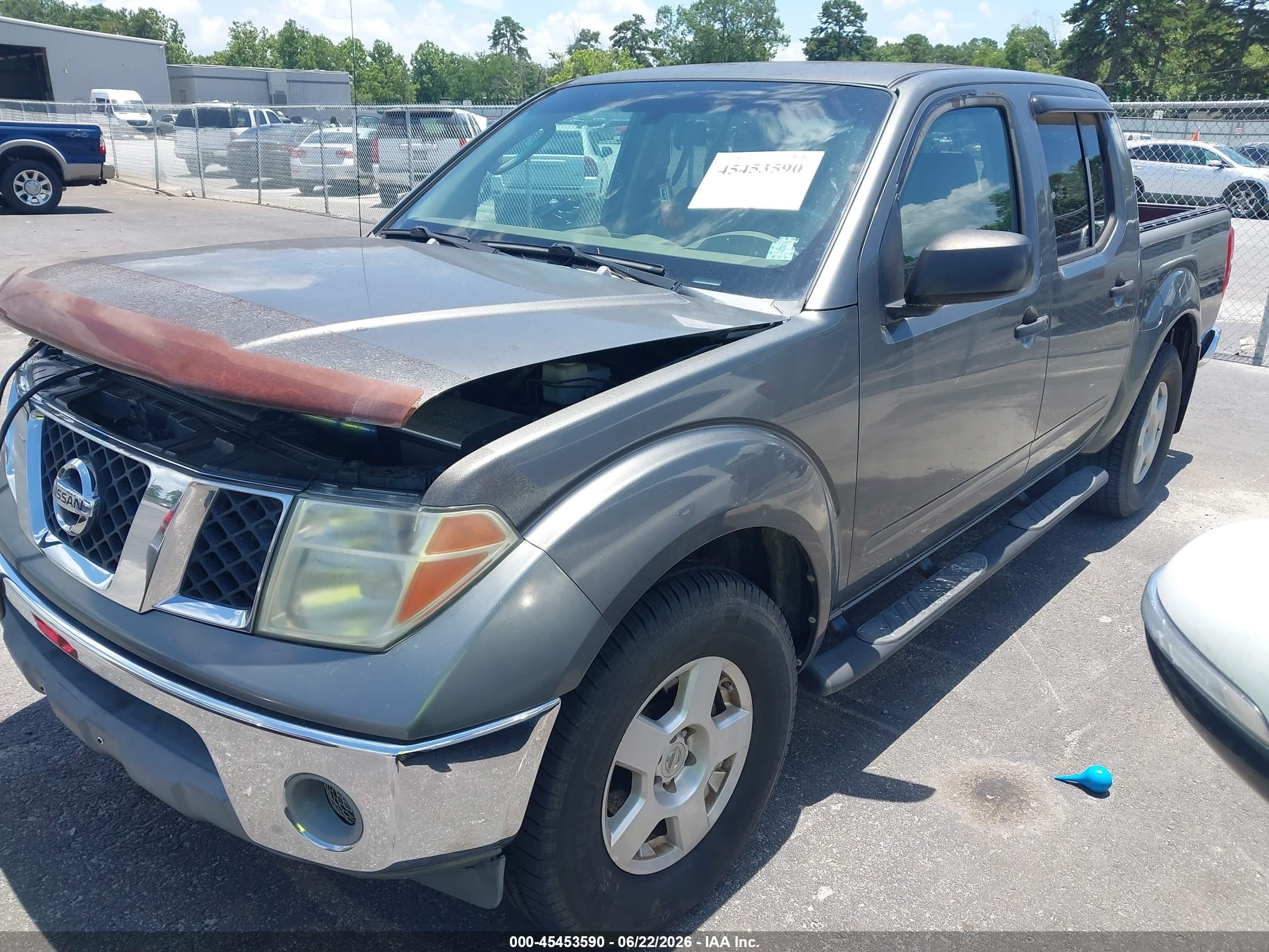 2005 Nissan Frontier 2wd Se Gray vin: 1N6AD07U55C414847