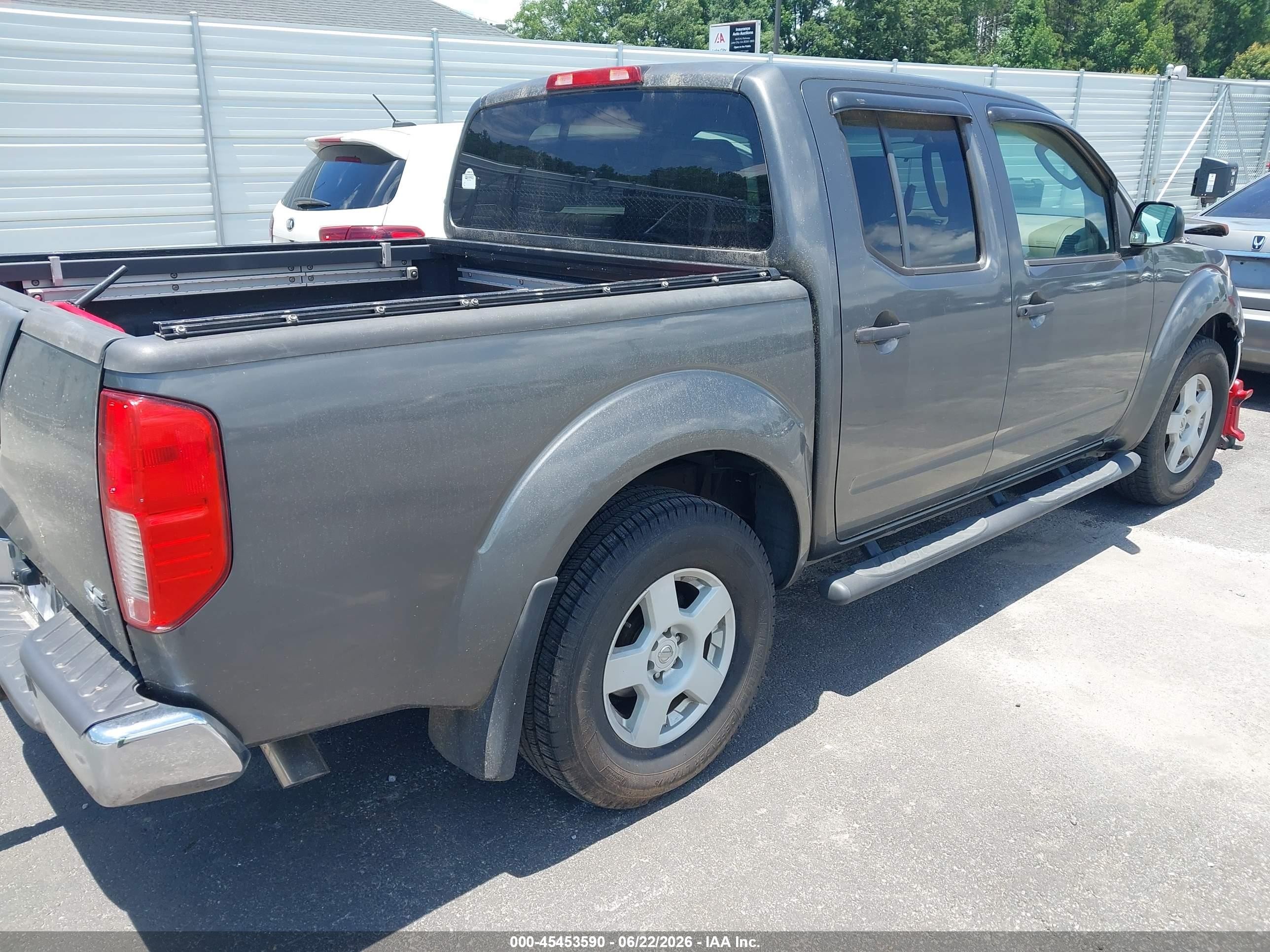 2005 Nissan Frontier 2wd Se Gray vin: 1N6AD07U55C414847