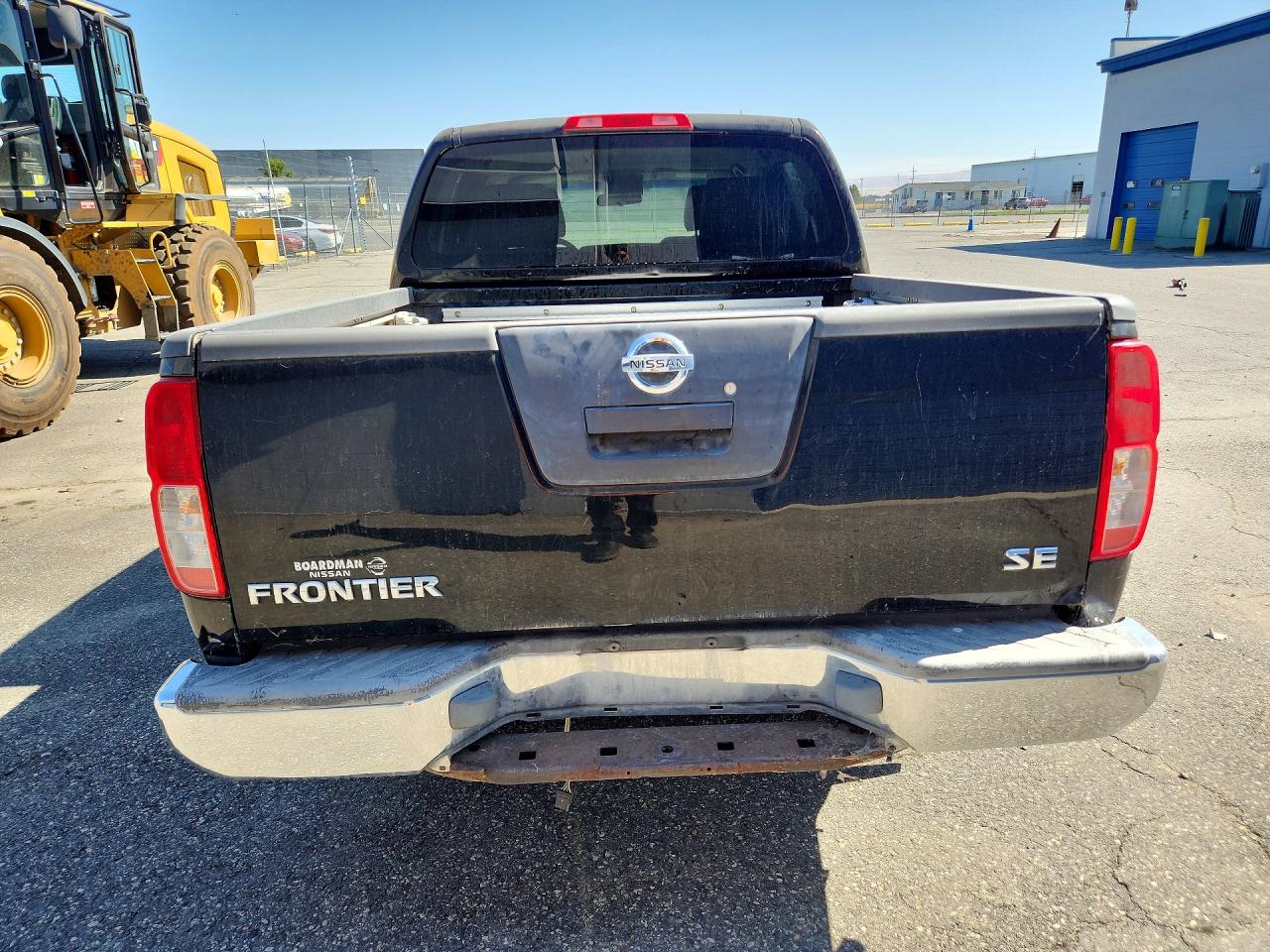 2005 Nissan Frontier Se Черный vin: 1N6AD07U55C419675