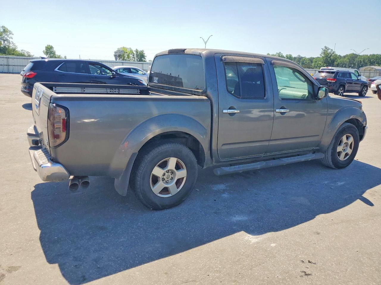 2005 Nissan Frontier Se Gray vin: 1N6AD07U55C429218