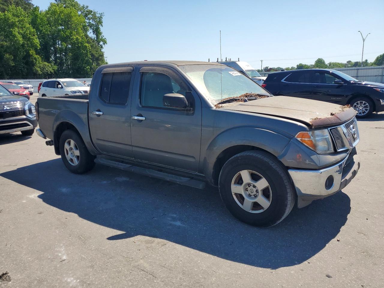 2005 Nissan Frontier Se Gray vin: 1N6AD07U55C429218