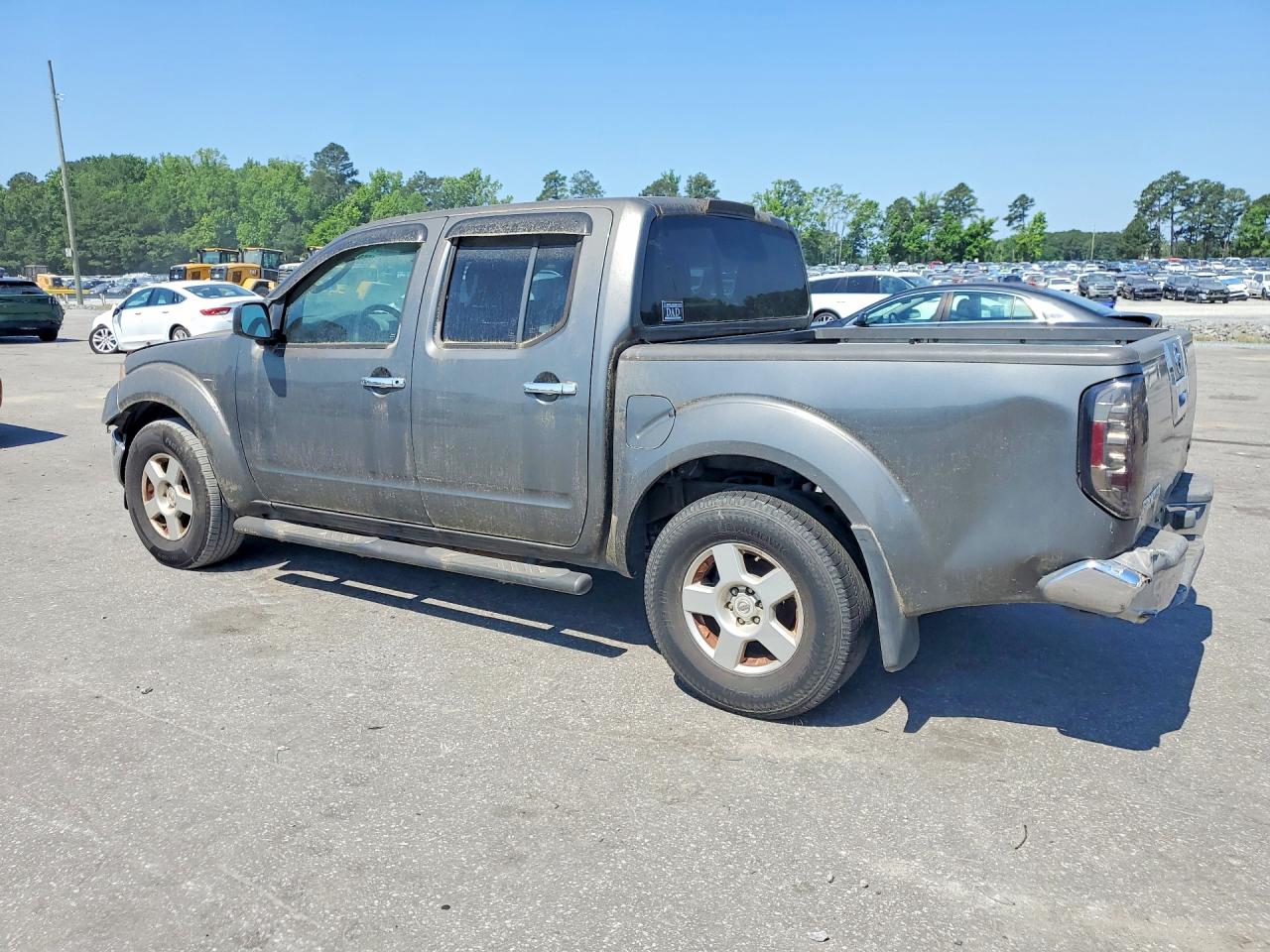 2005 Nissan Frontier Se Gray vin: 1N6AD07U55C429218