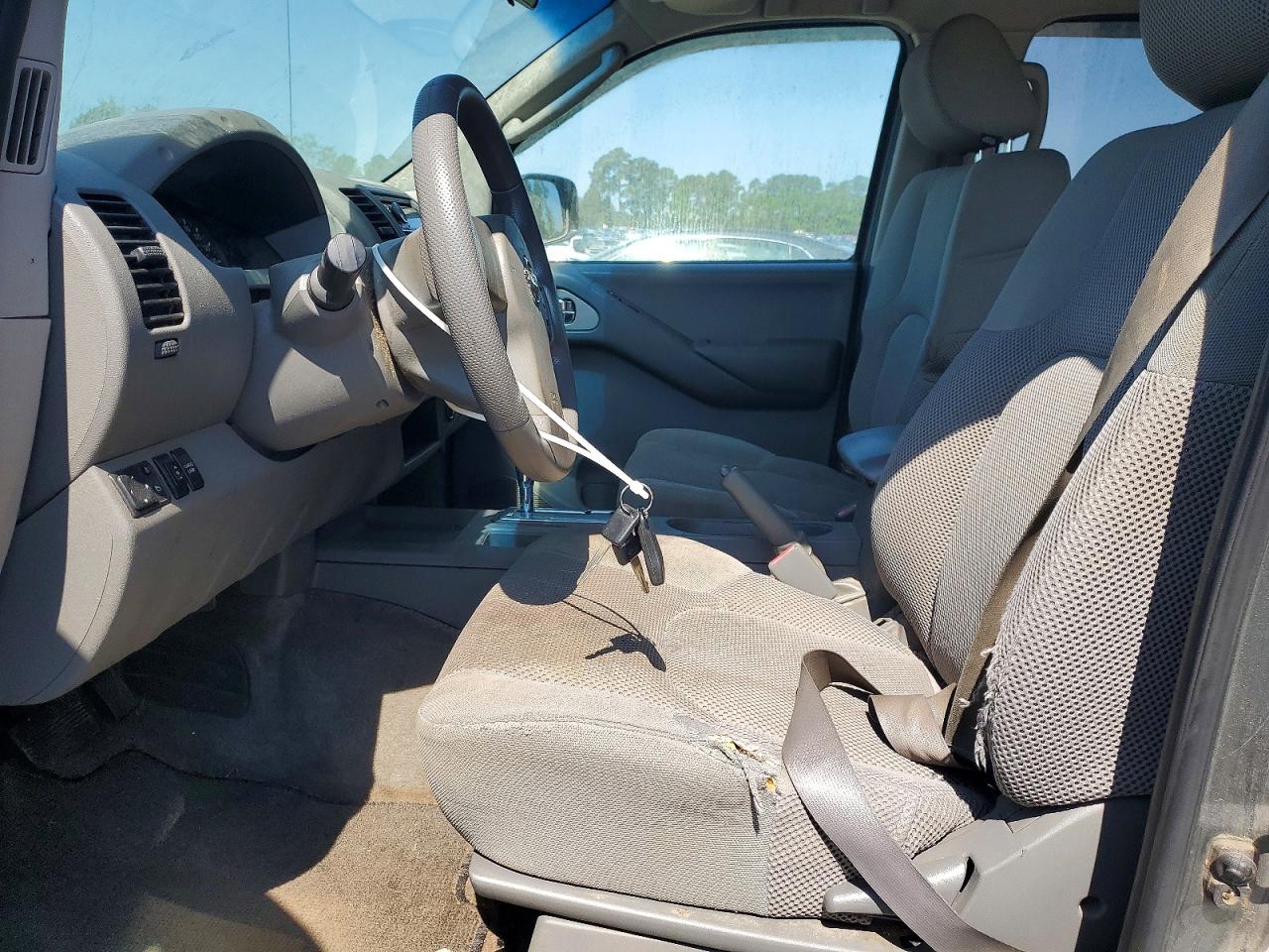 2005 Nissan Frontier Se Gray vin: 1N6AD07U55C429218