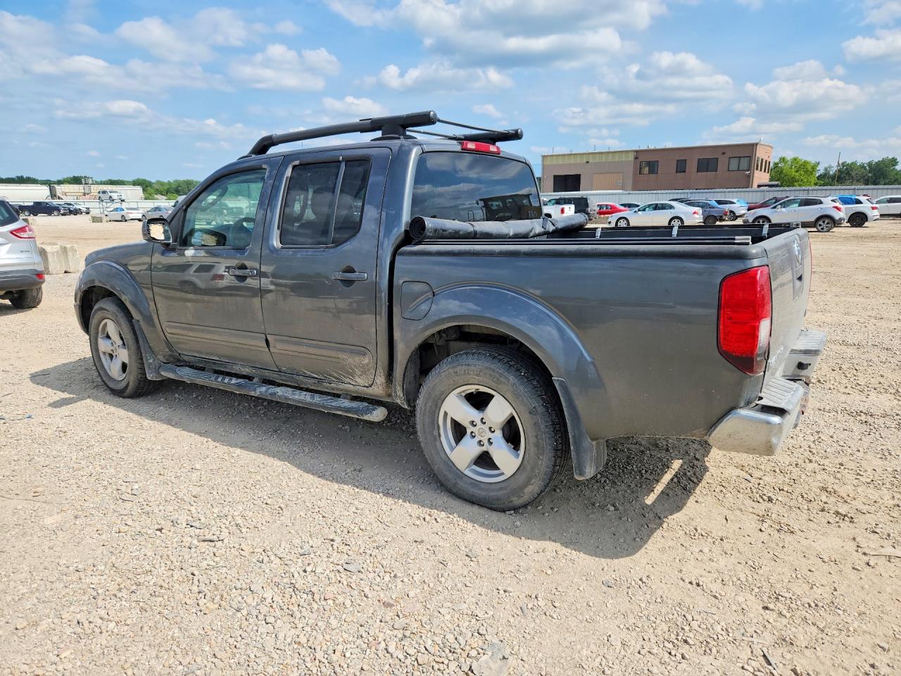 2005 Nissan Frontier Se Gray vin: 1N6AD07U55C458945